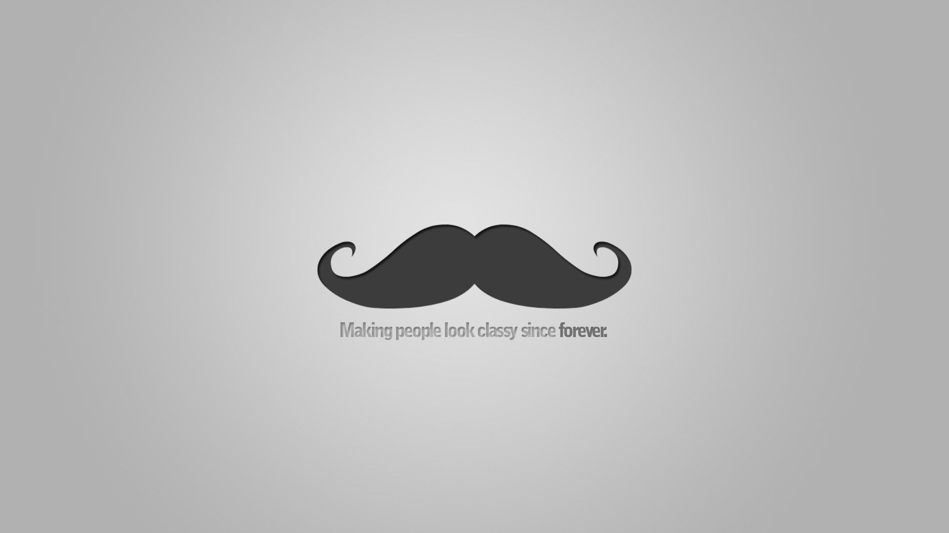 Cute Mustache DesktopWallpapers