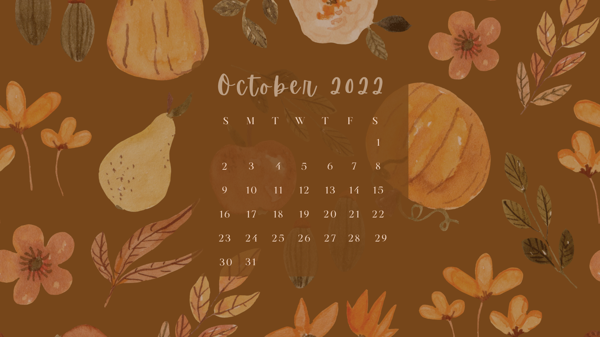 Cute October Desktop Wallpapers