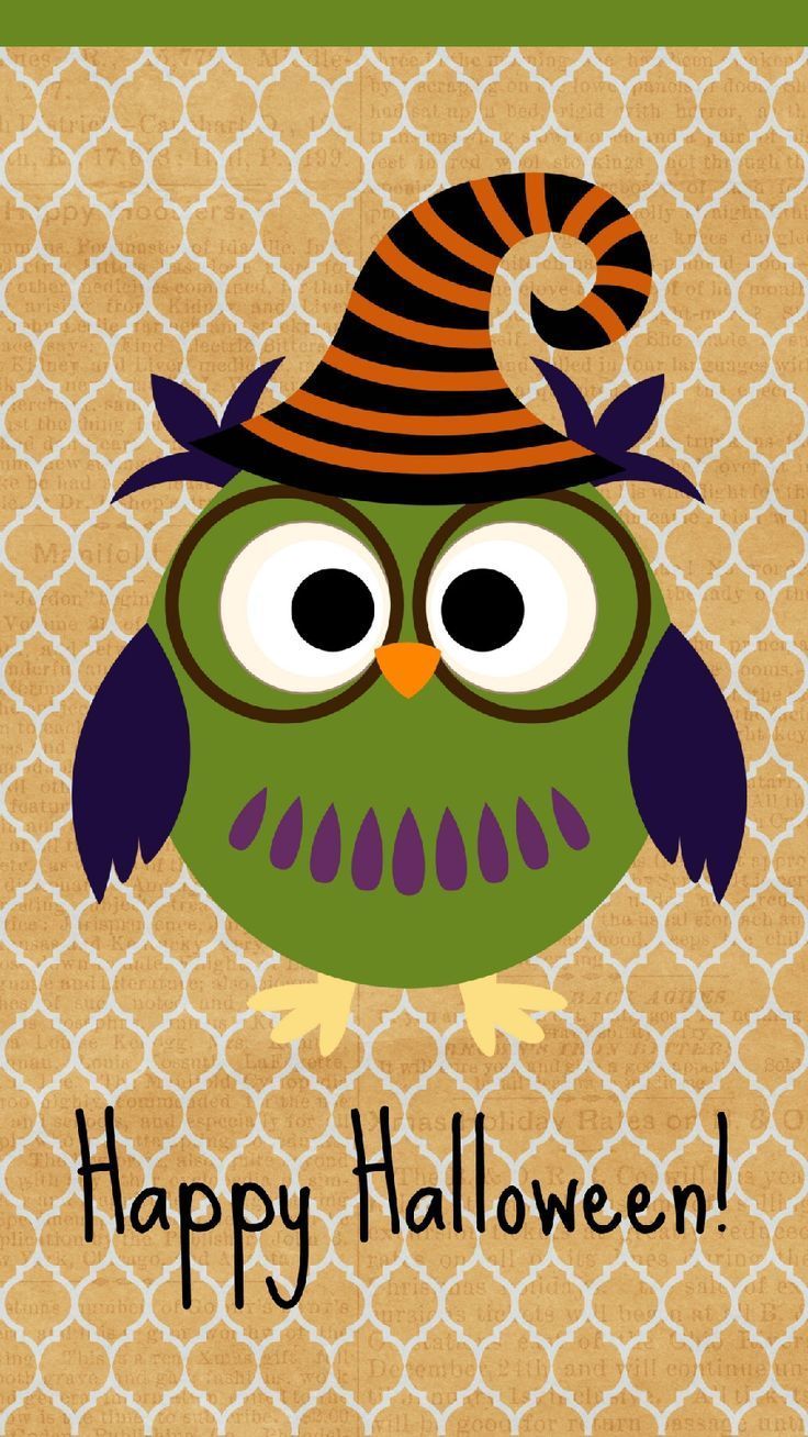 Cute Owl Halloween Wallpapers