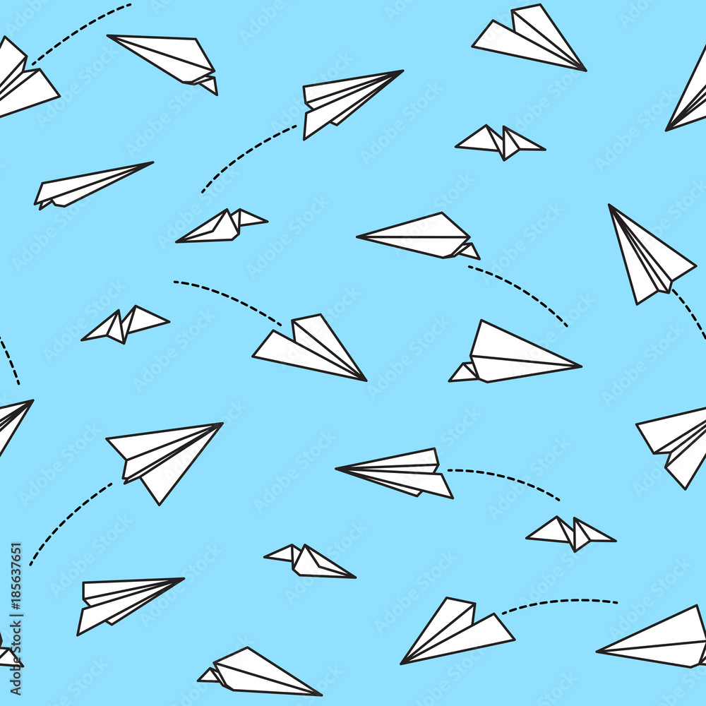 Cute Paper Airplane Wallpapers