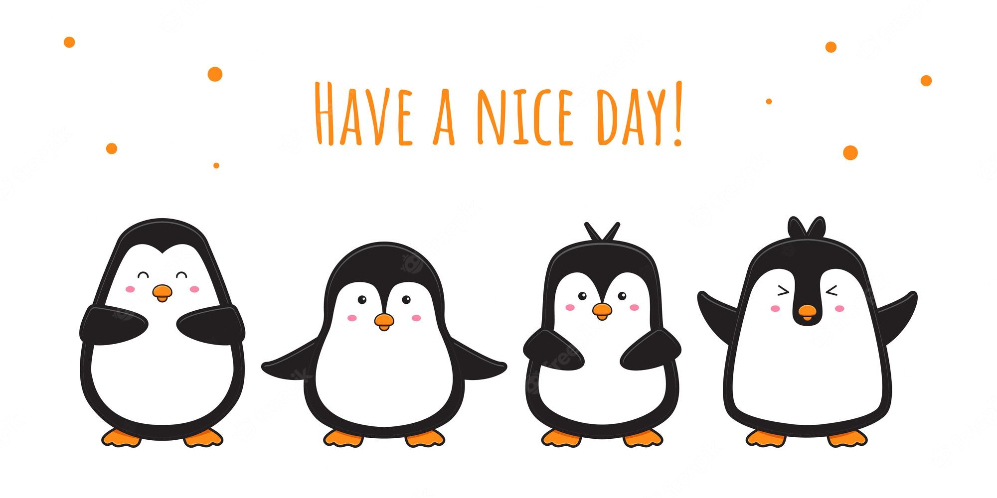 Cute Penguin Cartoon Wallpapers