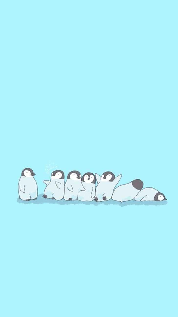 Cute Penguin Cartoon Wallpapers