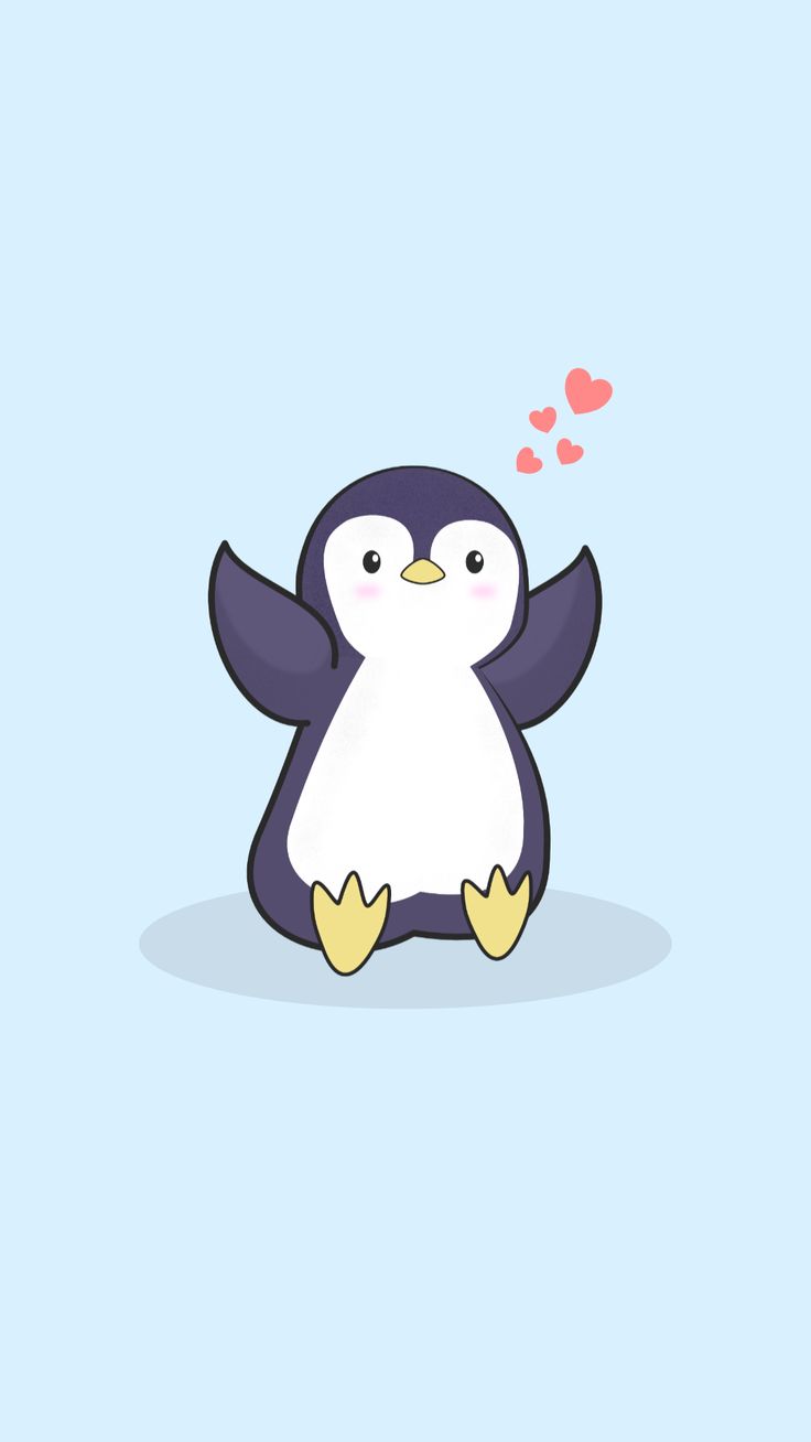 Cute Penguin Cartoon Wallpapers