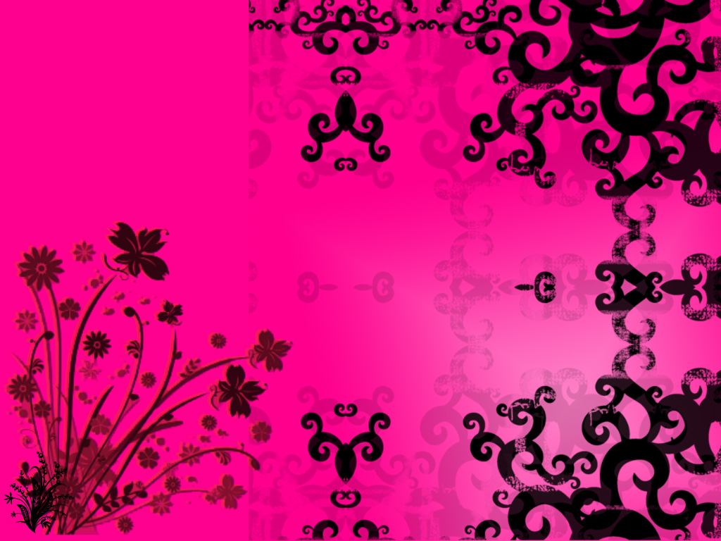 Cute Pink And Black Wallpapers