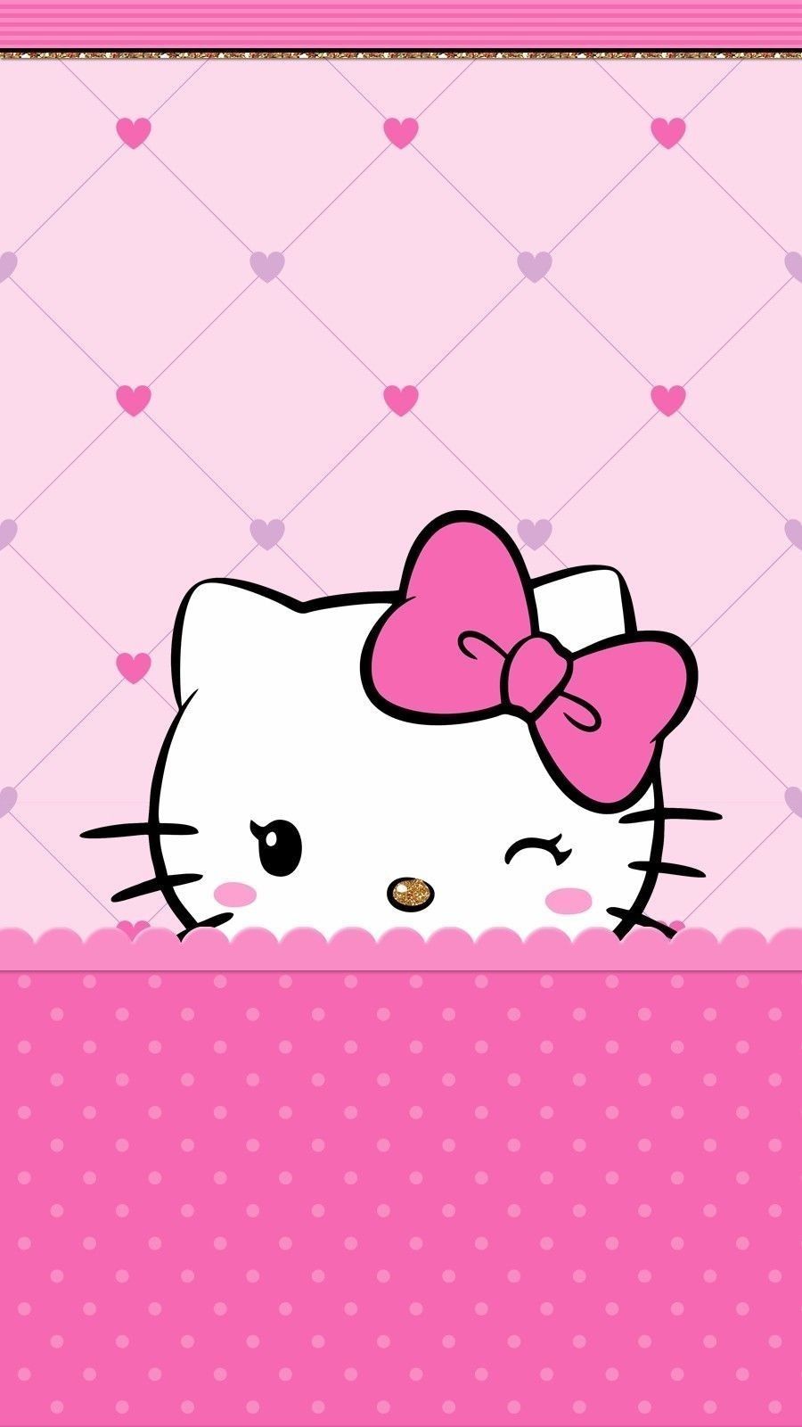 Cute Pink Hello Kitty Wallpapers