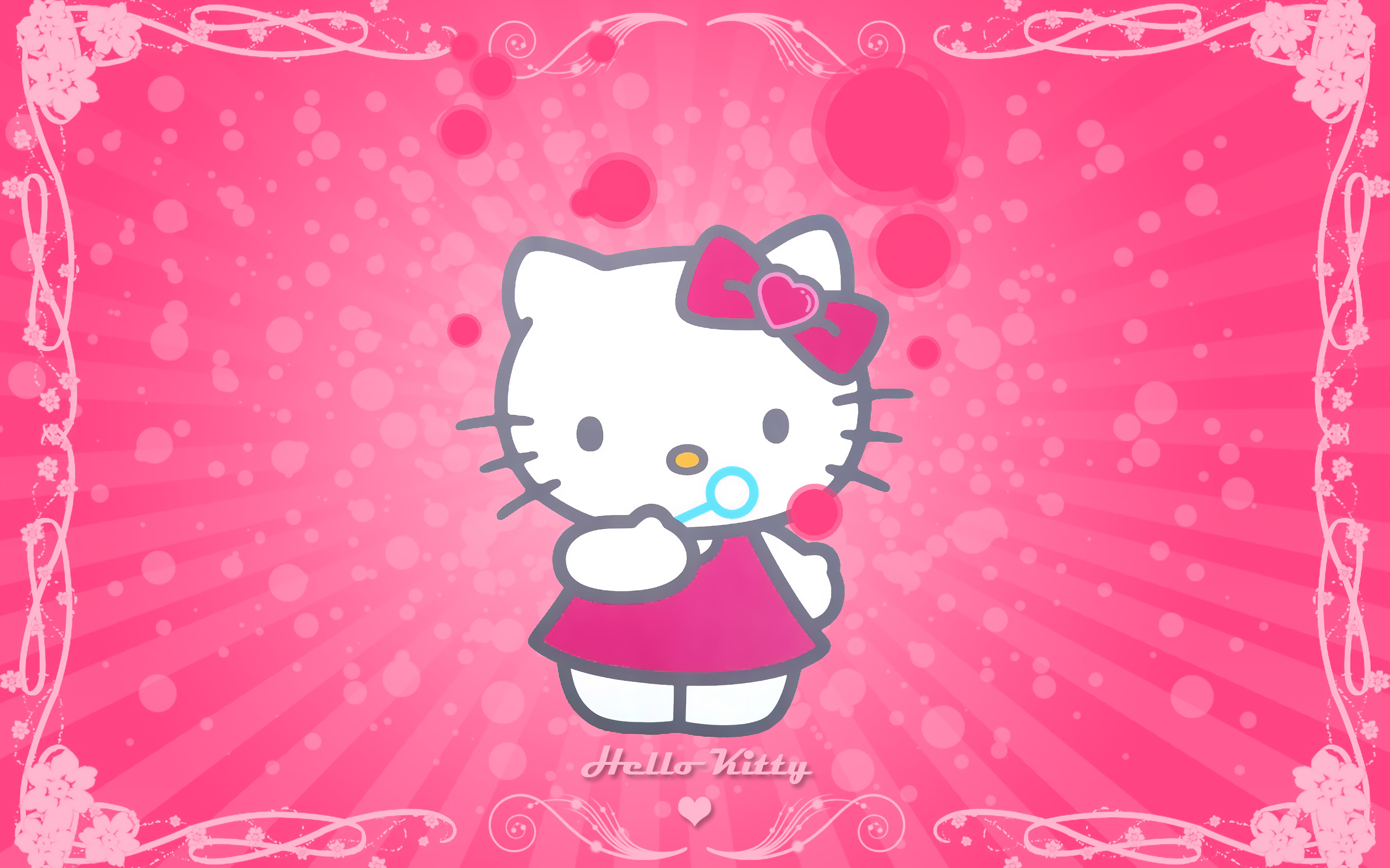 Cute Pink Hello Kitty Wallpapers