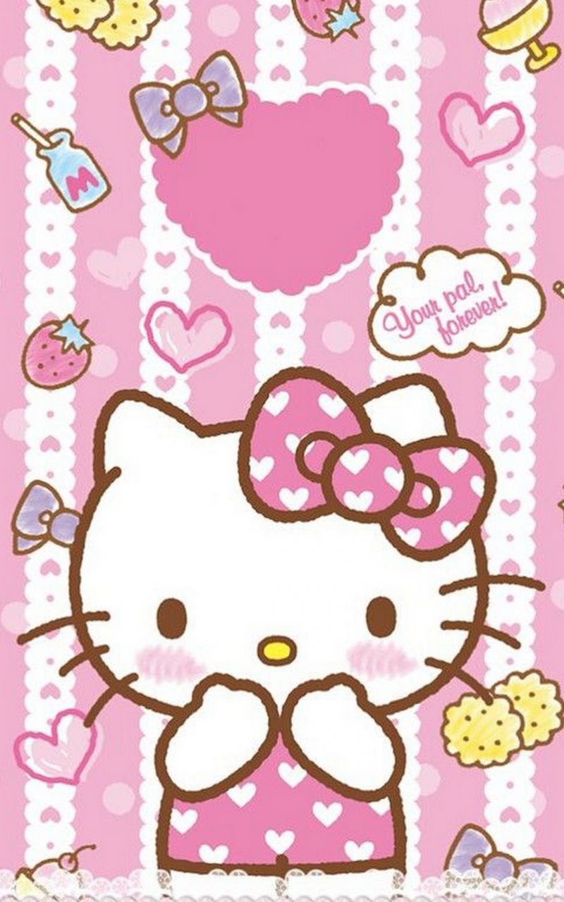 Cute Pink Hello Kitty Wallpapers