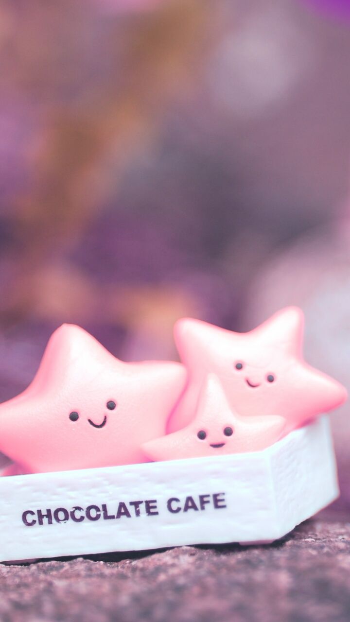 Cute Pink StarsWallpapers