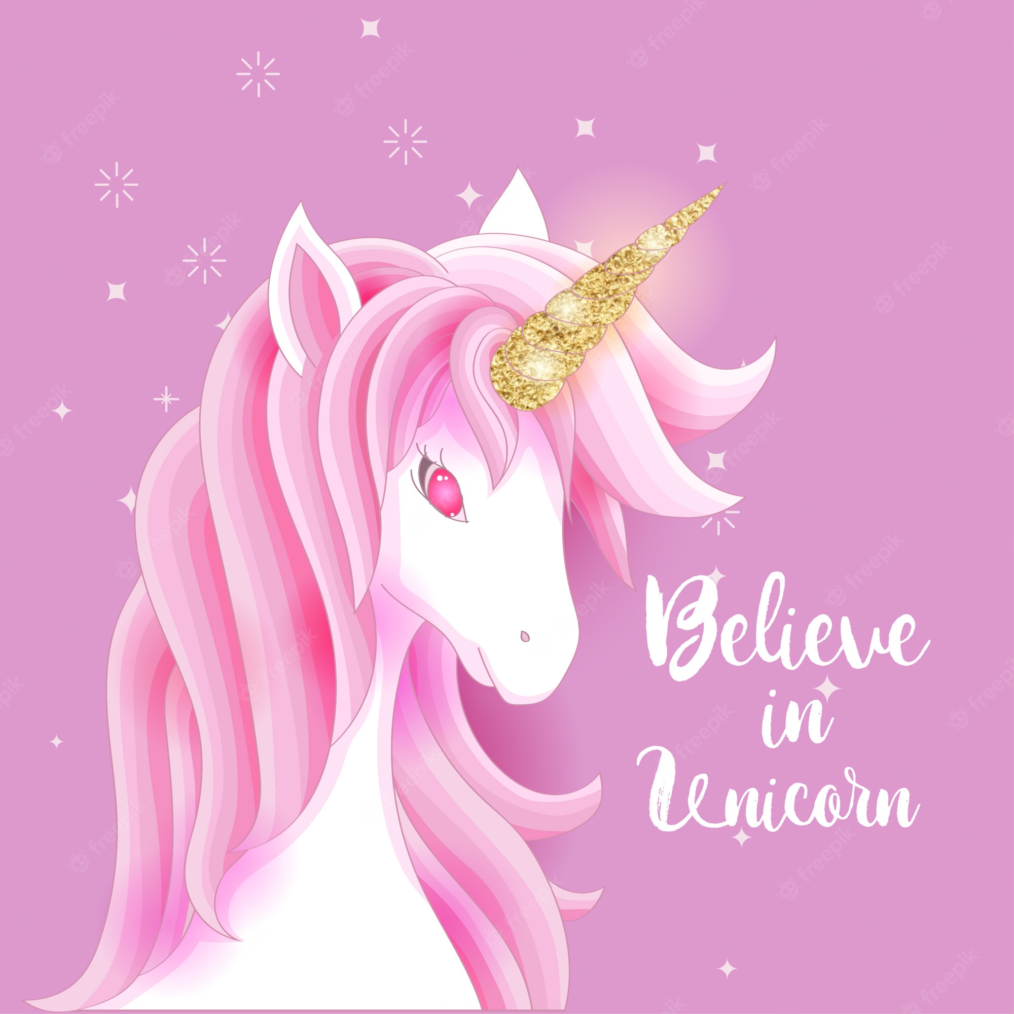 Cute Pink Unicorn Wallpapers