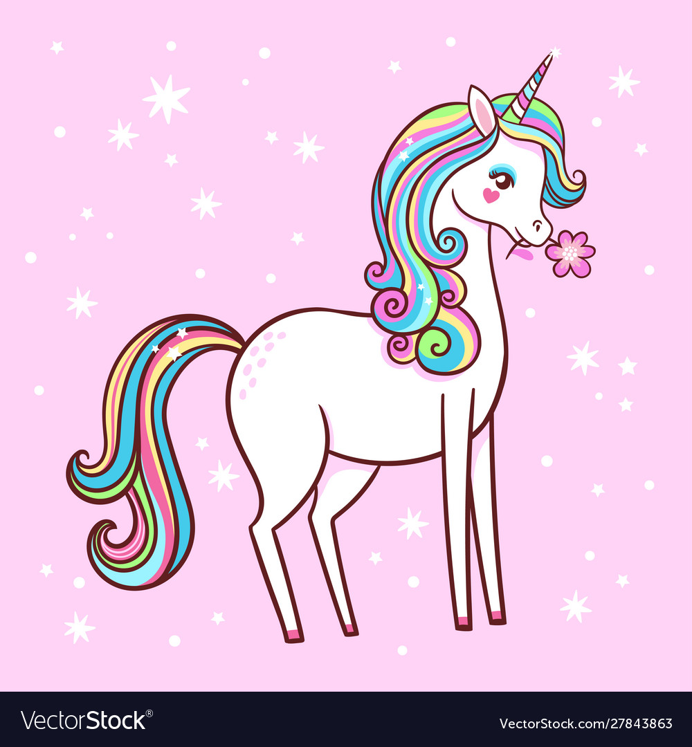 Cute Pink Unicorn Wallpapers