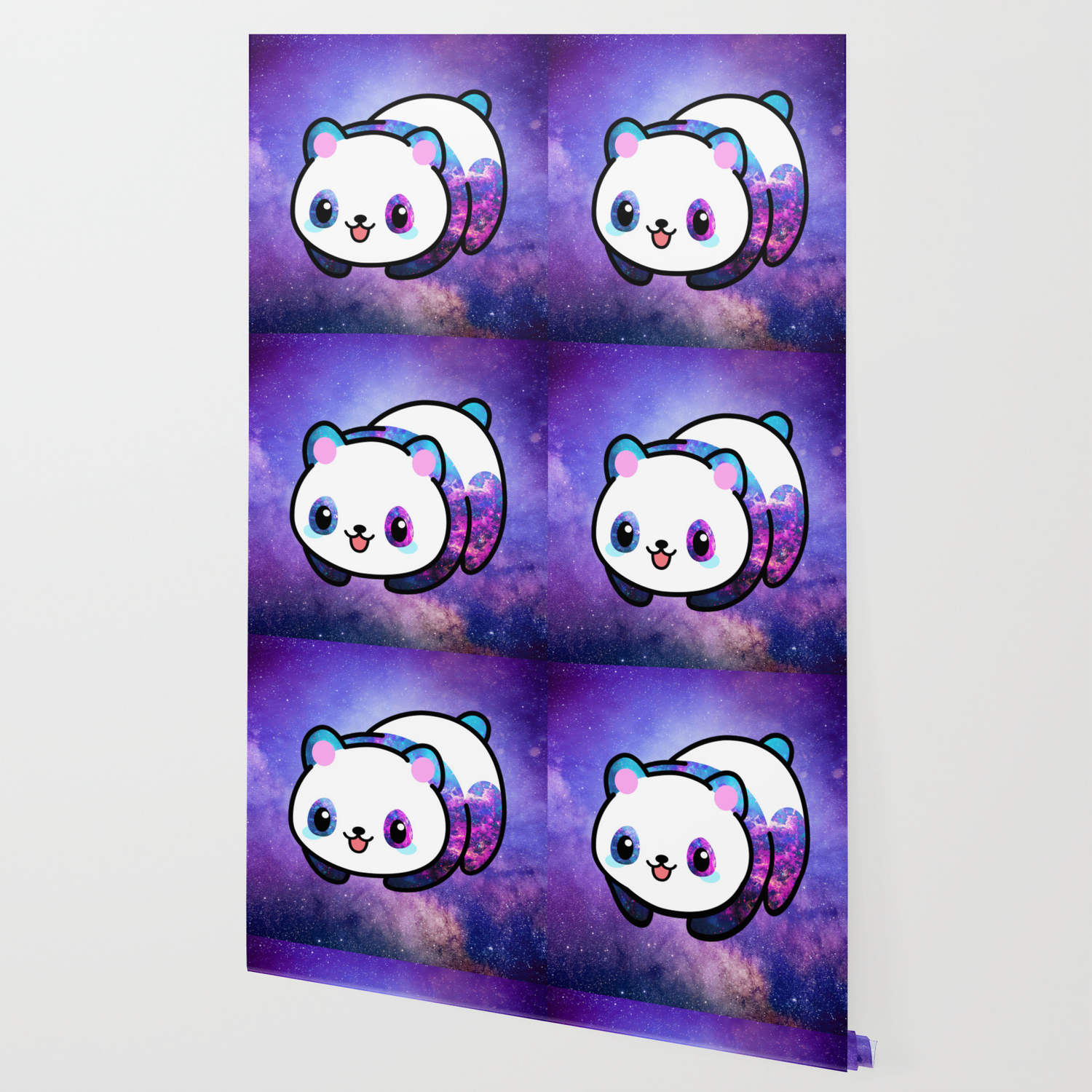 Cute Purple Panda Wallpapers