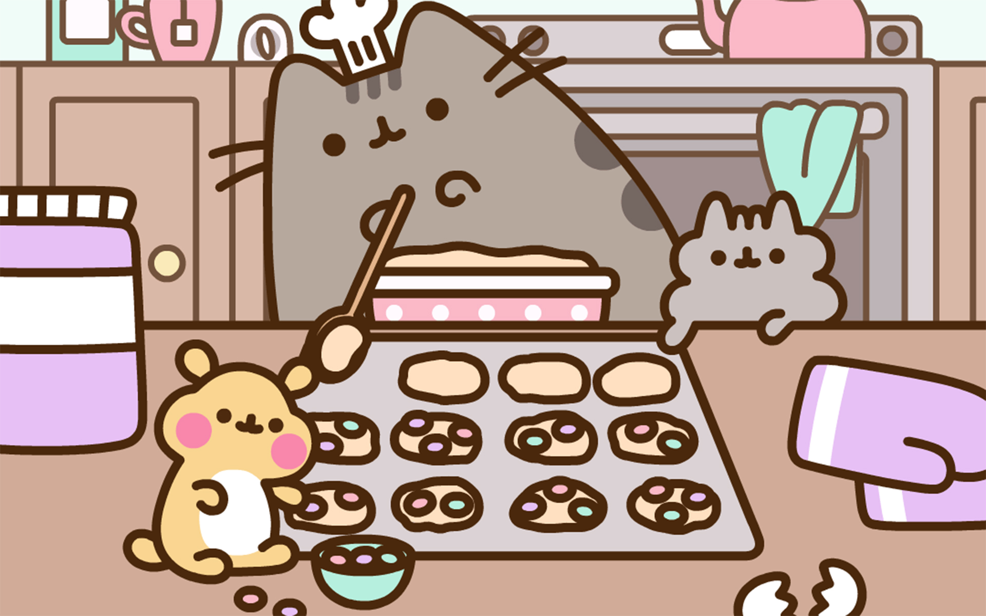 Cute Pusheen Wallpapers