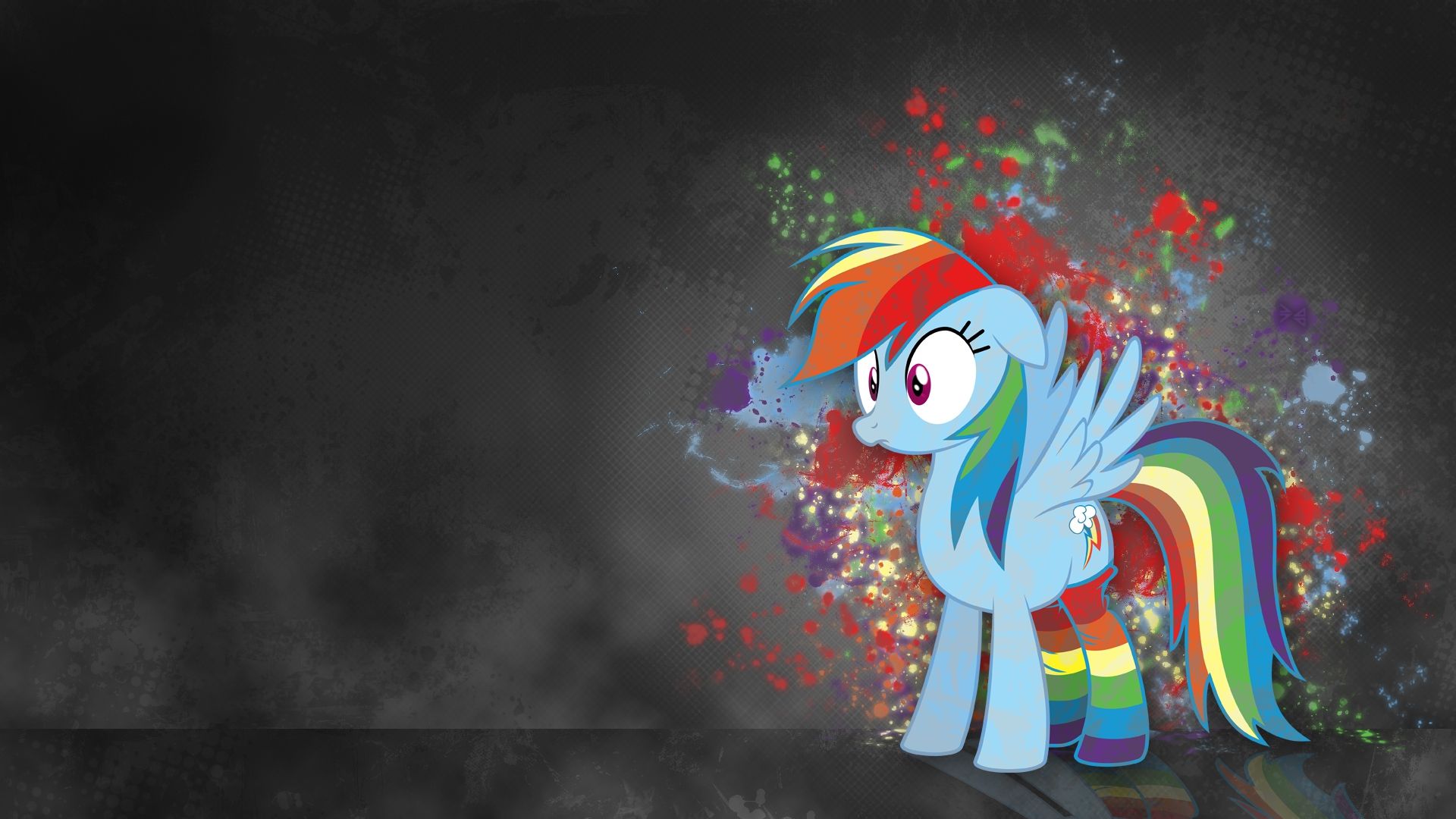 Cute Rainbow Dash Desktop Wallpapers