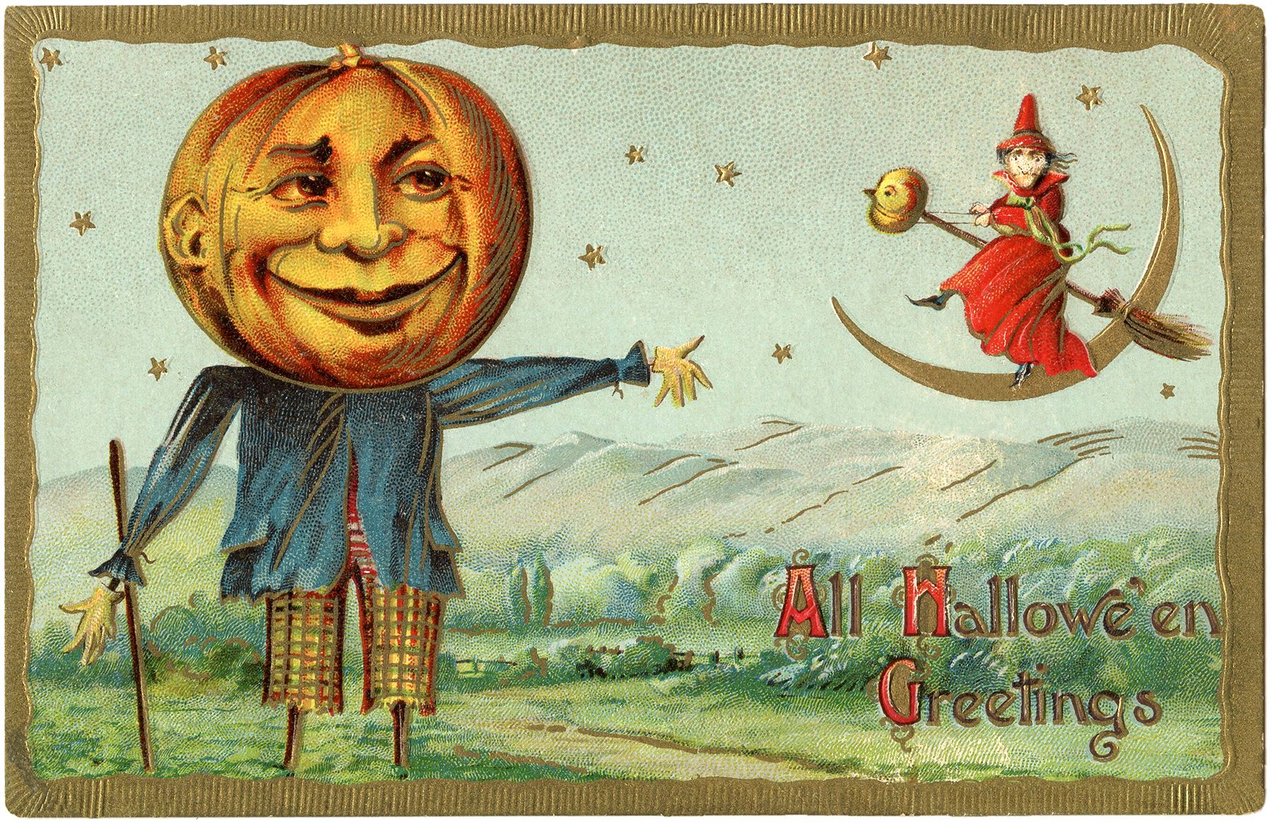 Cute Scarecrow Desktop Wallpapers