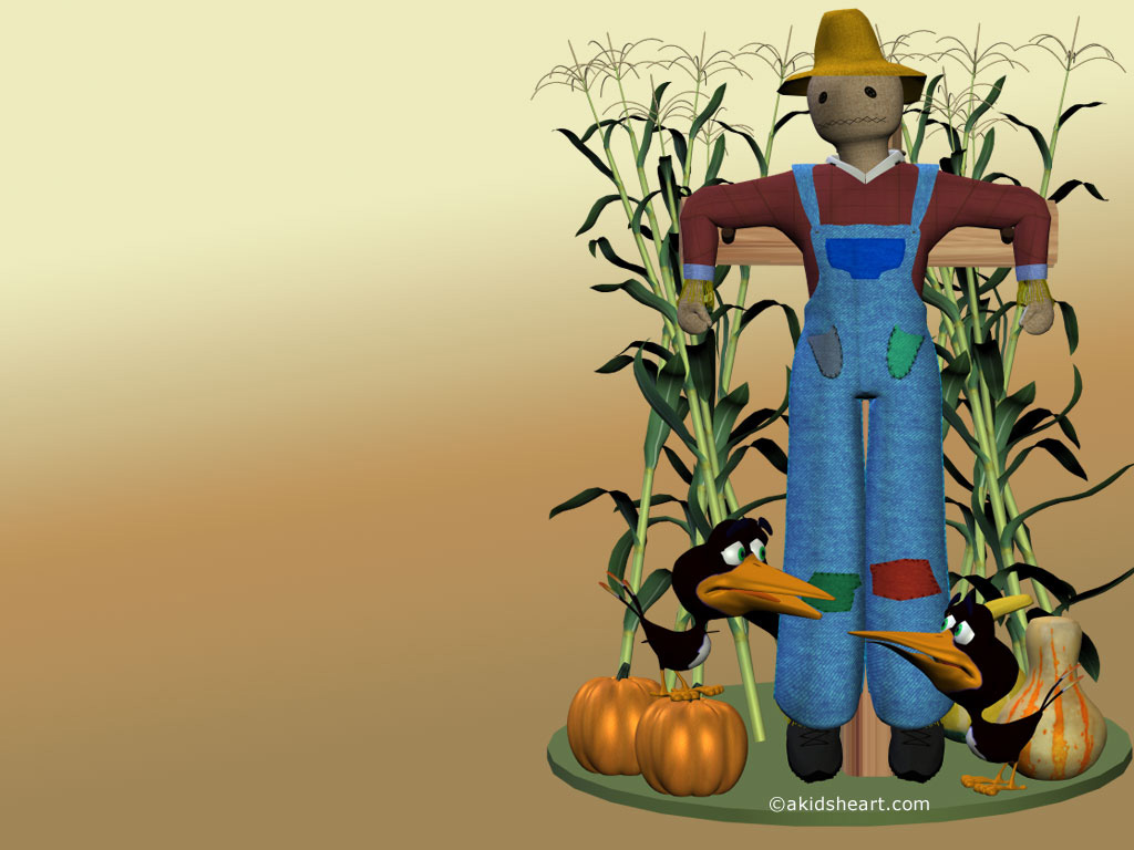 Cute Scarecrow Desktop Wallpapers