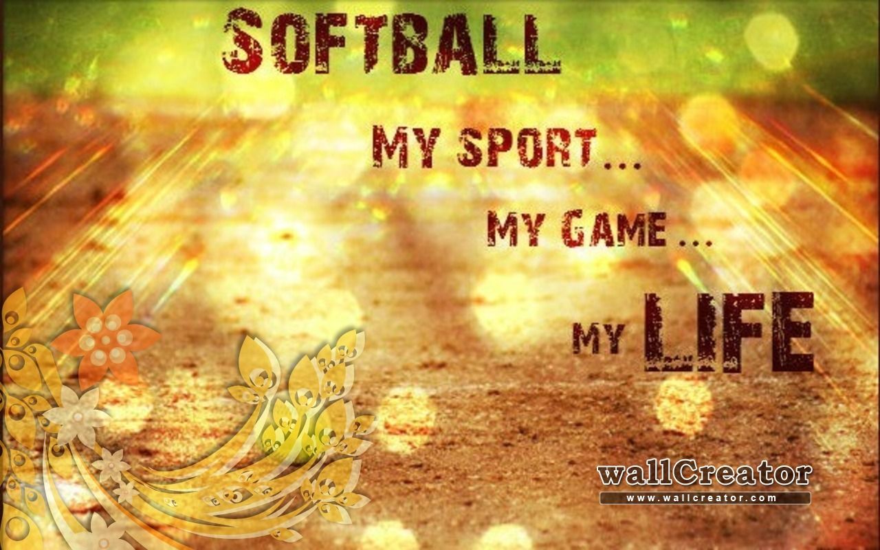 Cute SoftballWallpapers