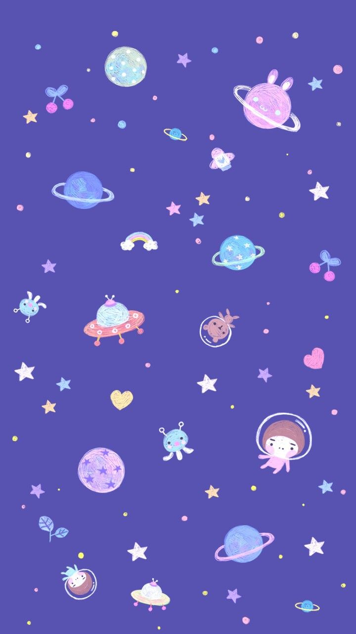 Cute Space PhoneWallpapers
