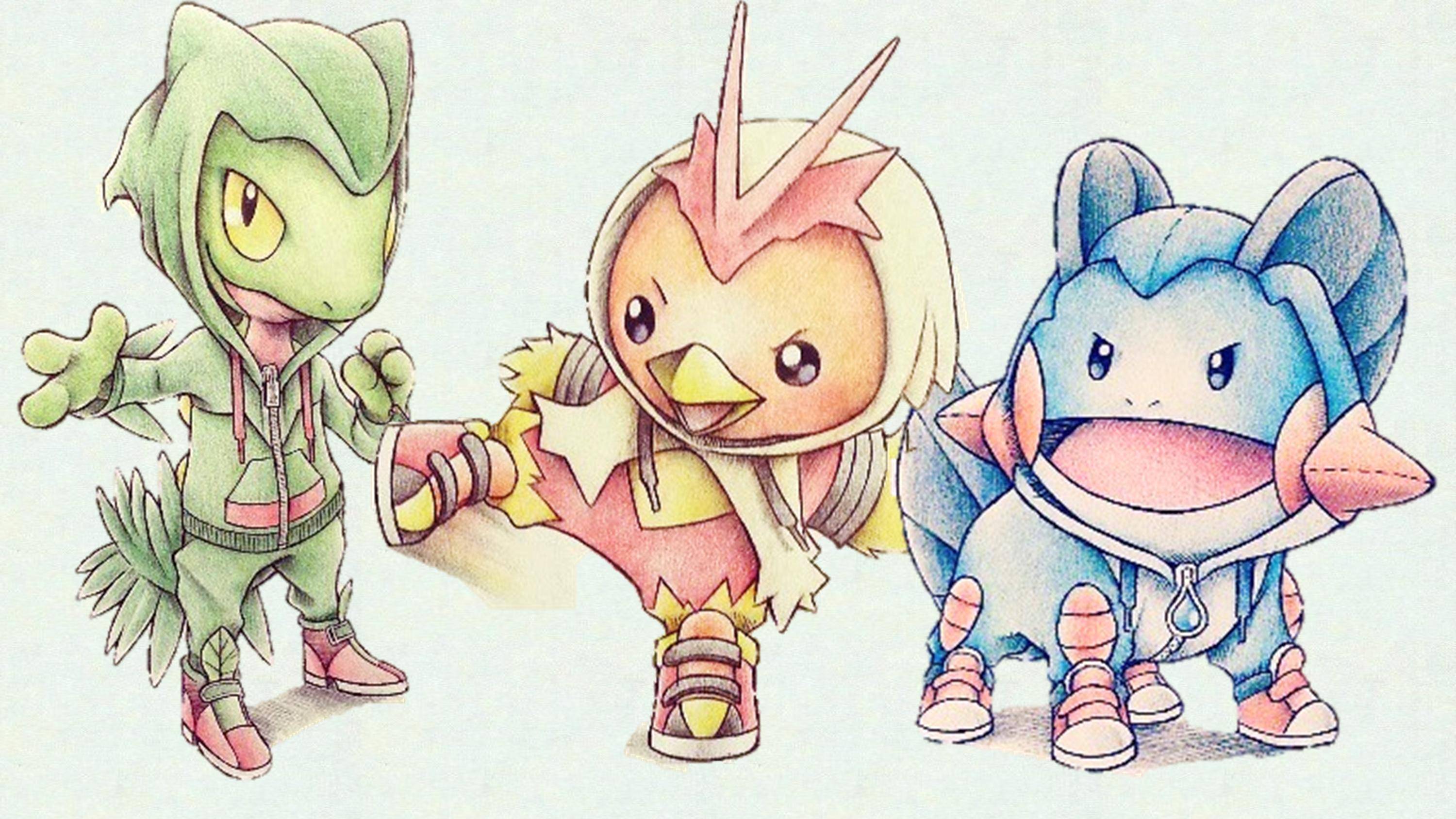 Cute Starter Pokemon Wallpapers