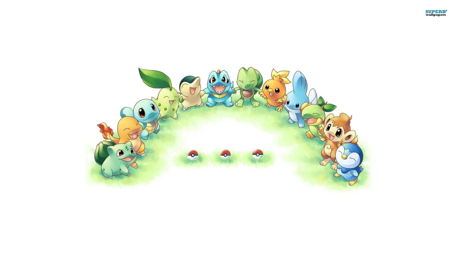 Cute Starter Pokemon Wallpapers