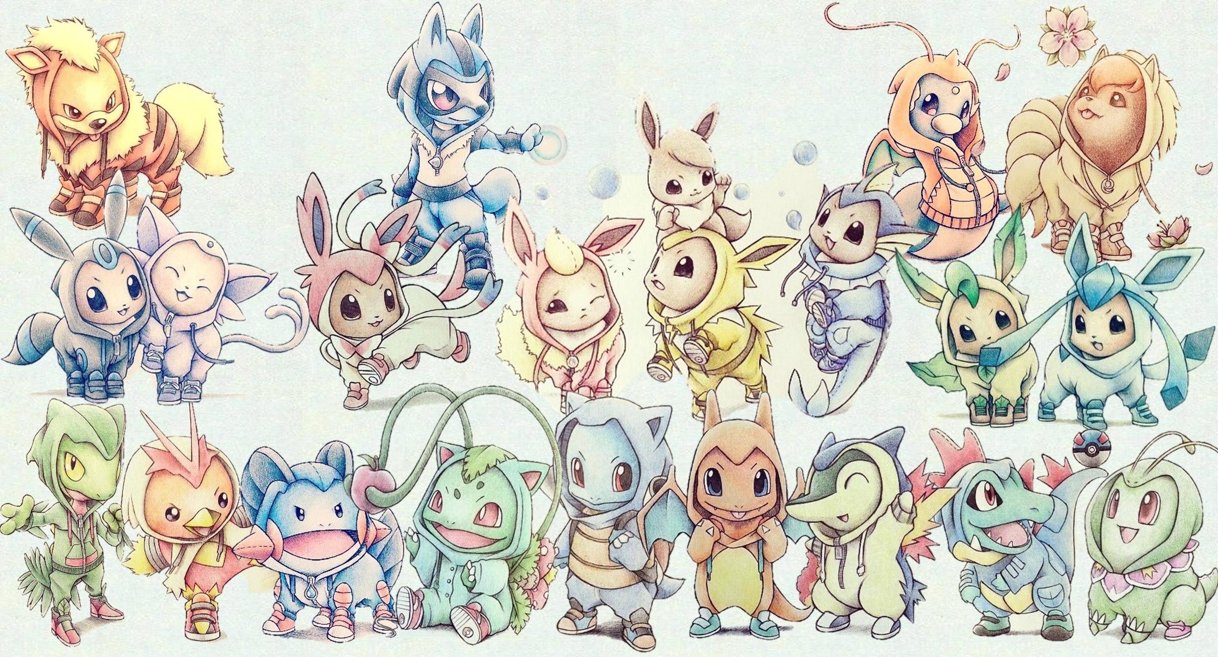 Cute Starter Pokemon Wallpapers