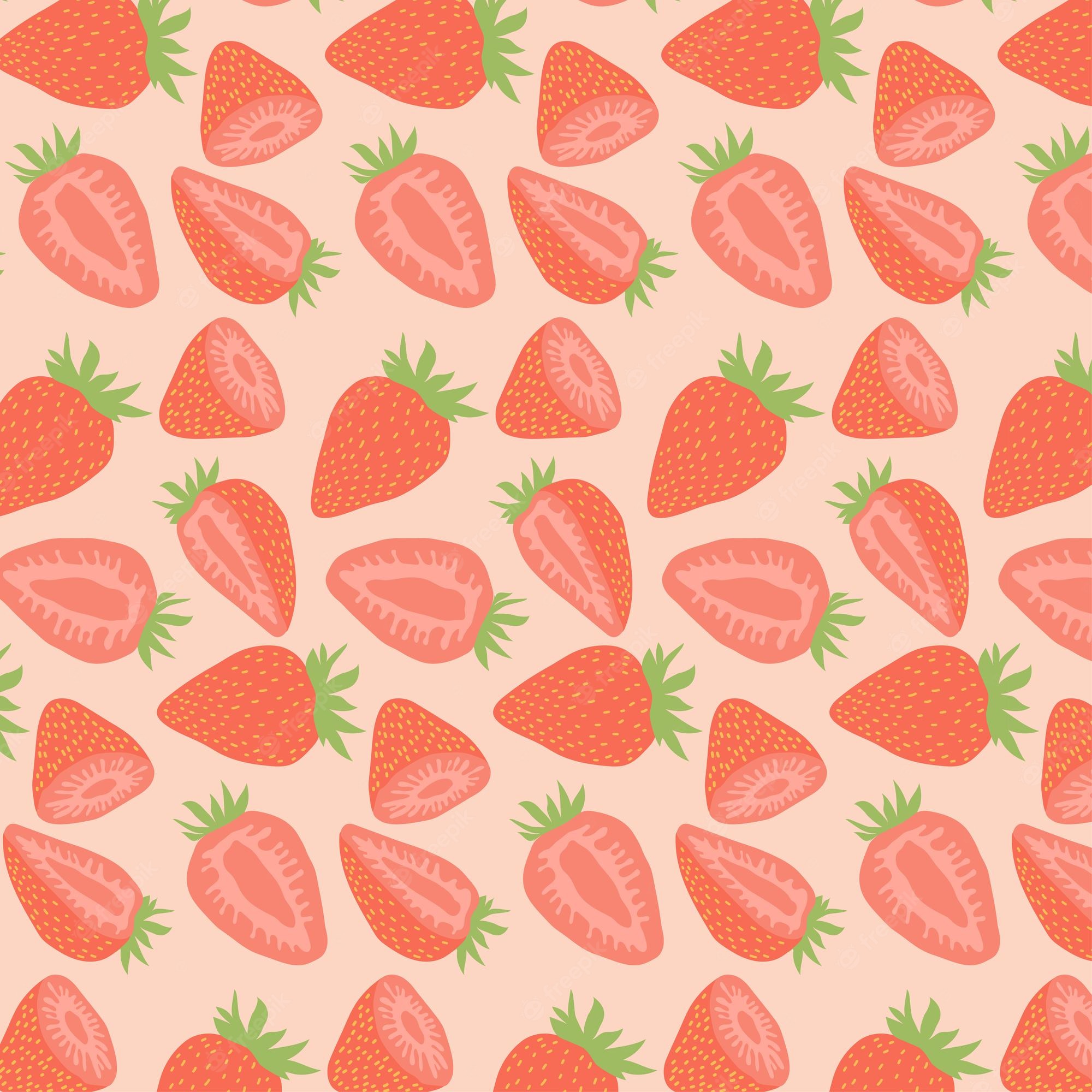 Cute Strawberry DesktopWallpapers