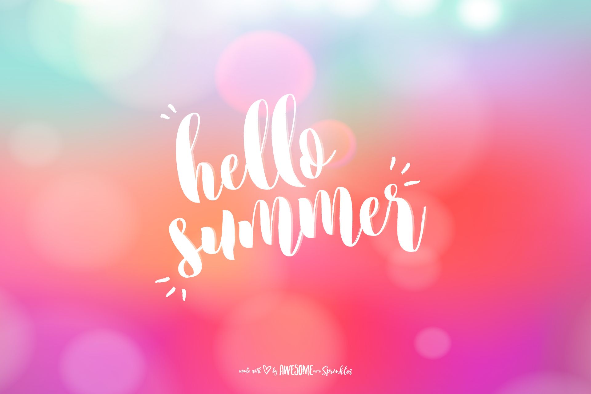 Cute Summer DesktopWallpapers