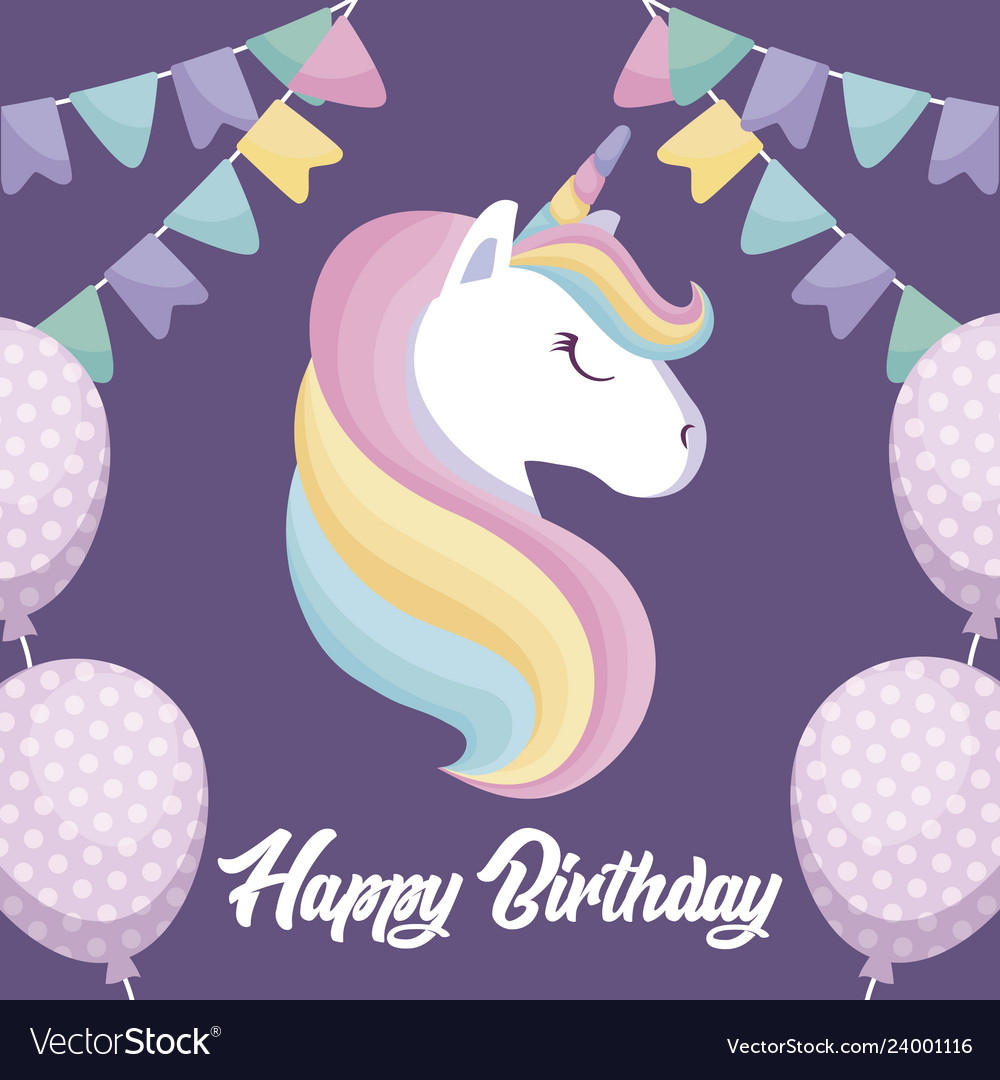 Cute Unicorn Birthday Wallpapers