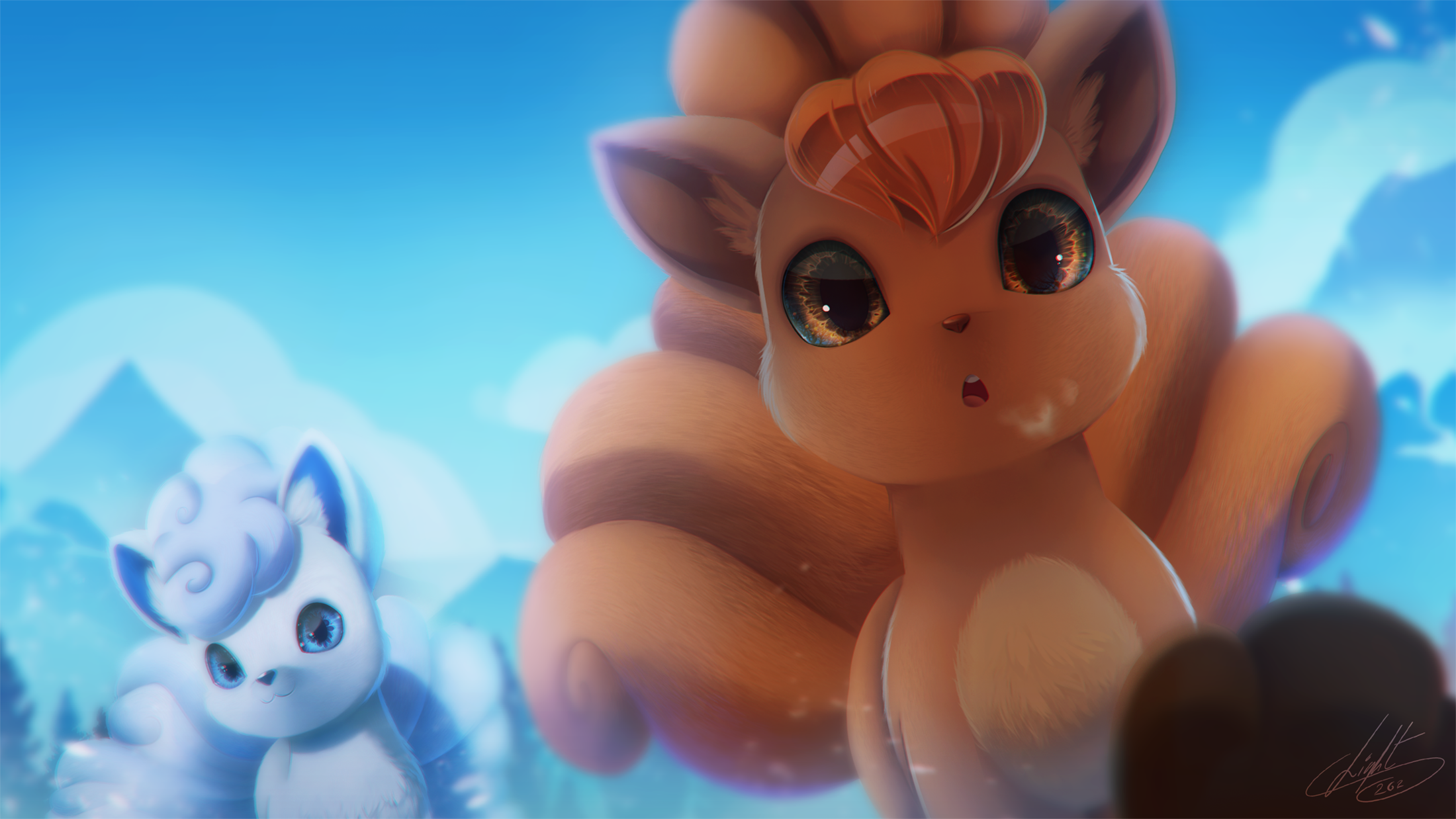 Cute Vulpix Wallpapers