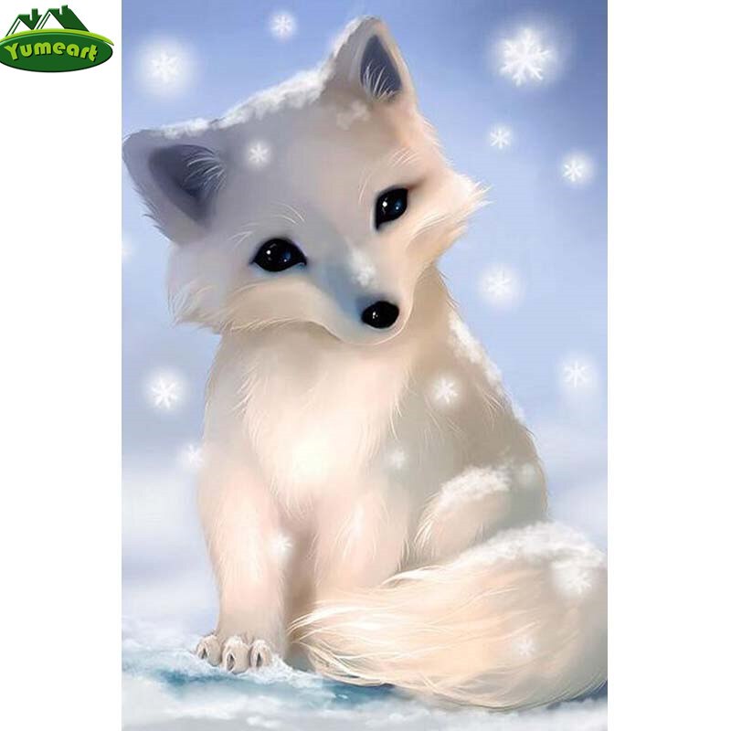 Cute White Fox Wallpapers