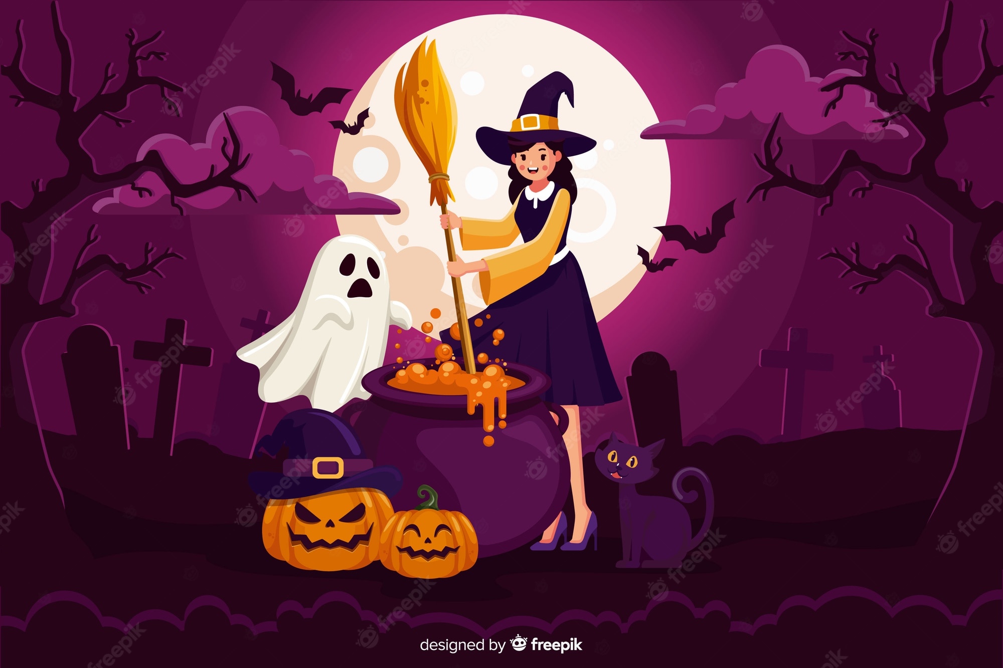 Cute Witch Wallpapers