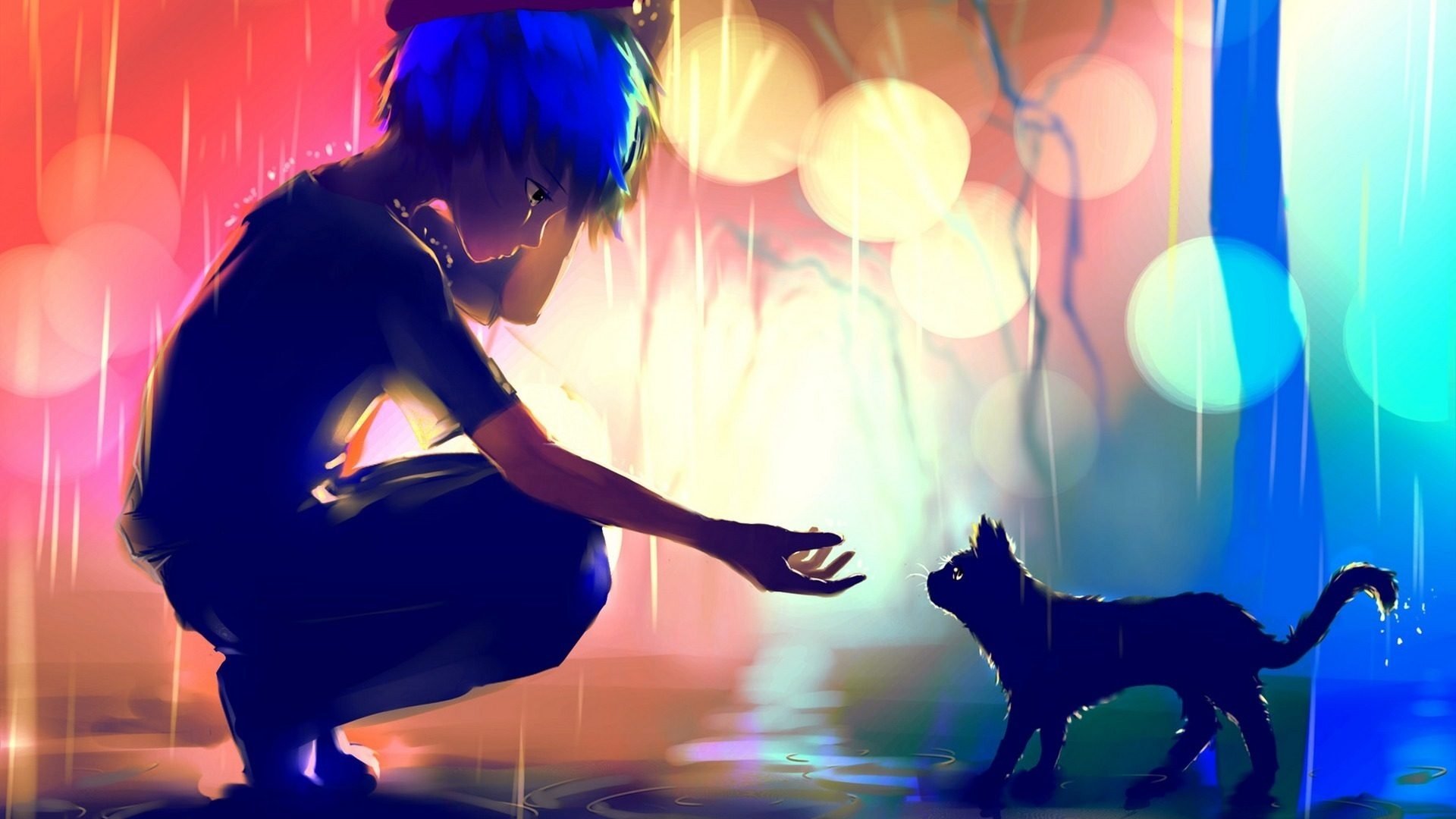 Cool Anime Cat Wallpapers