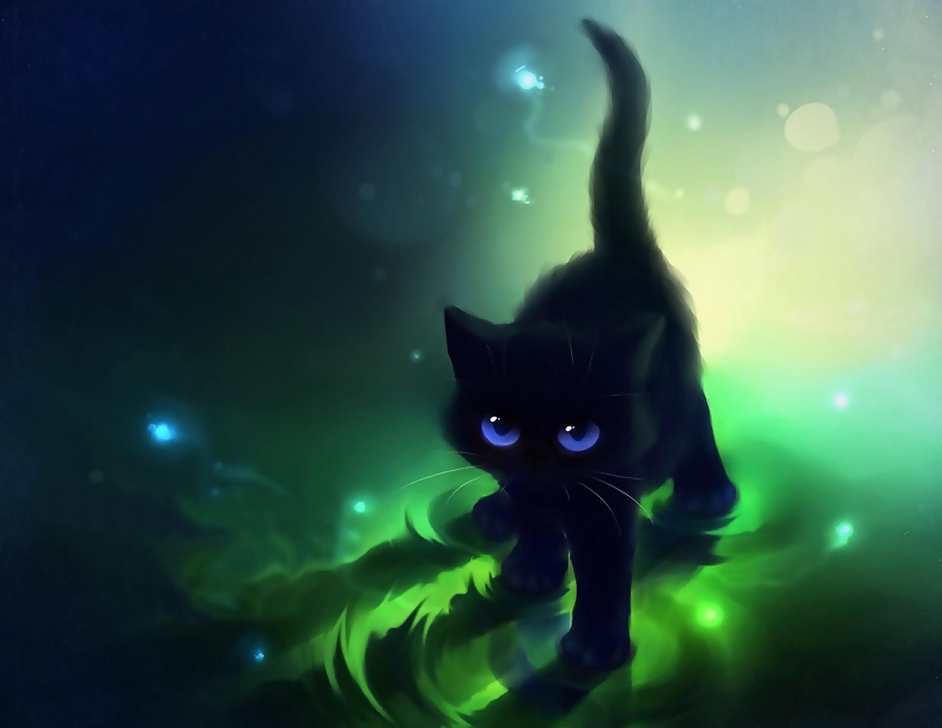 Cool Anime Cat Wallpapers