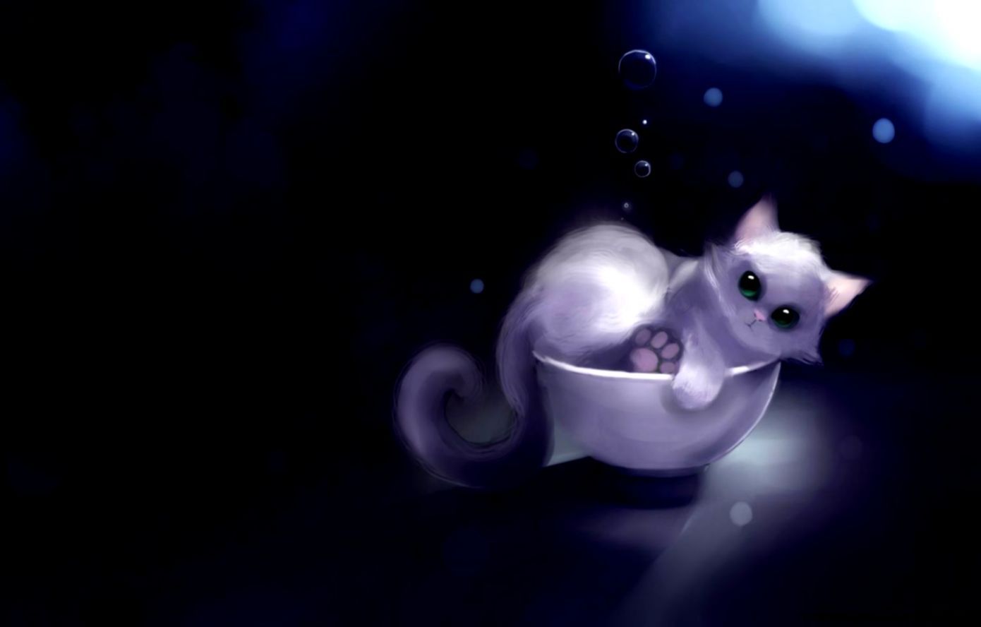 Cool Anime Cat Wallpapers