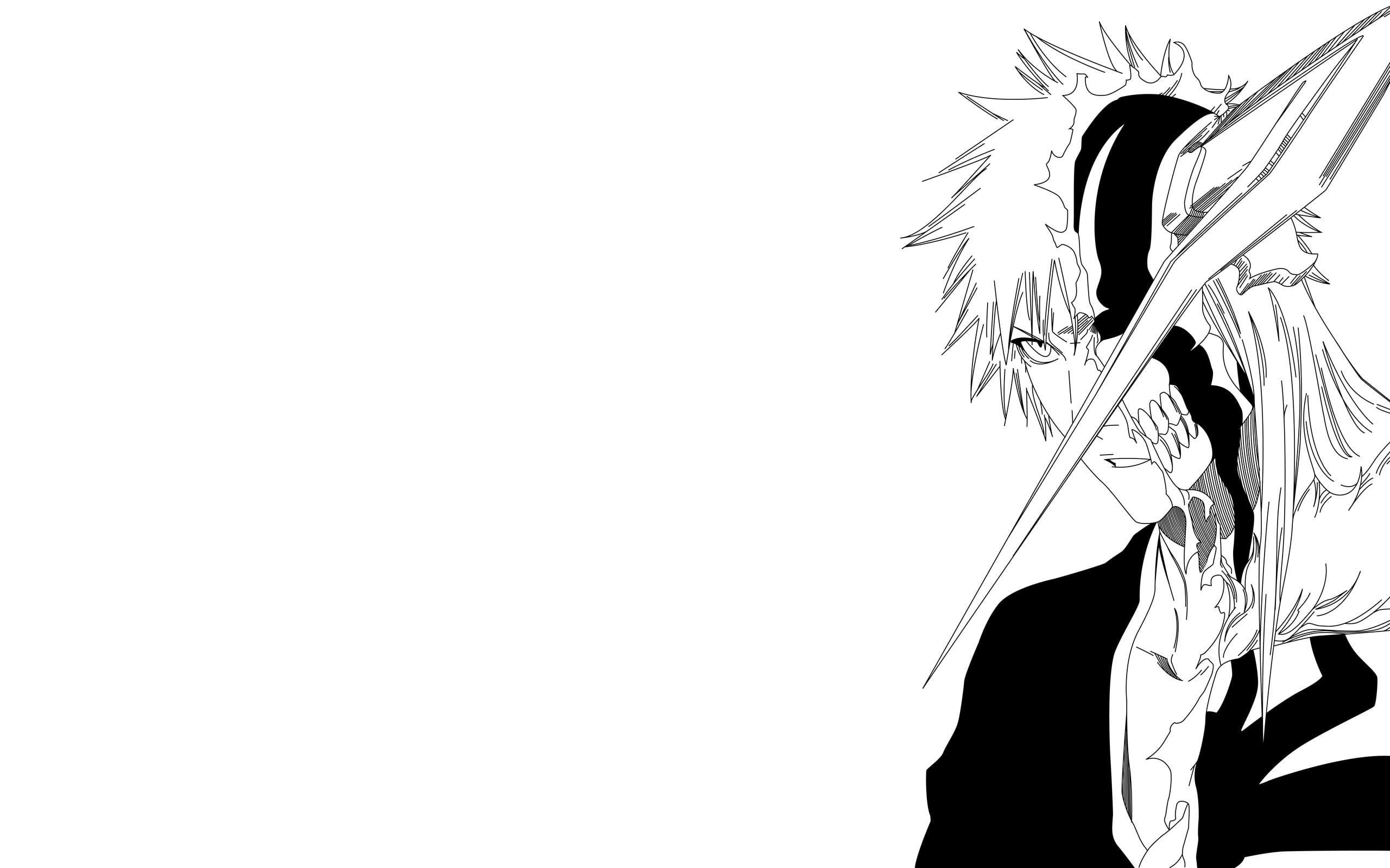 Cool Anime Characters Black And WhiteWallpapers