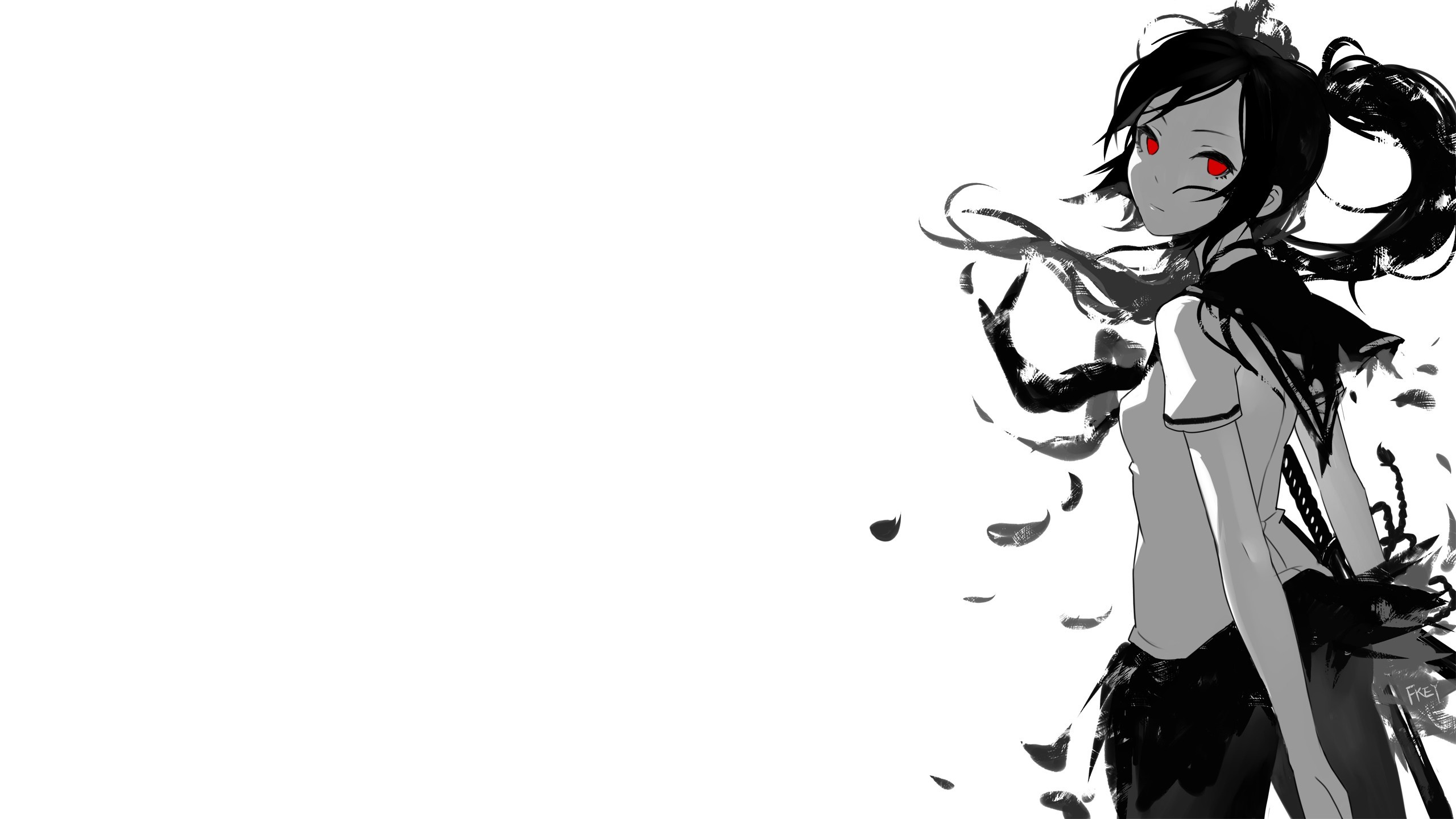 Cool Anime Characters Black And WhiteWallpapers