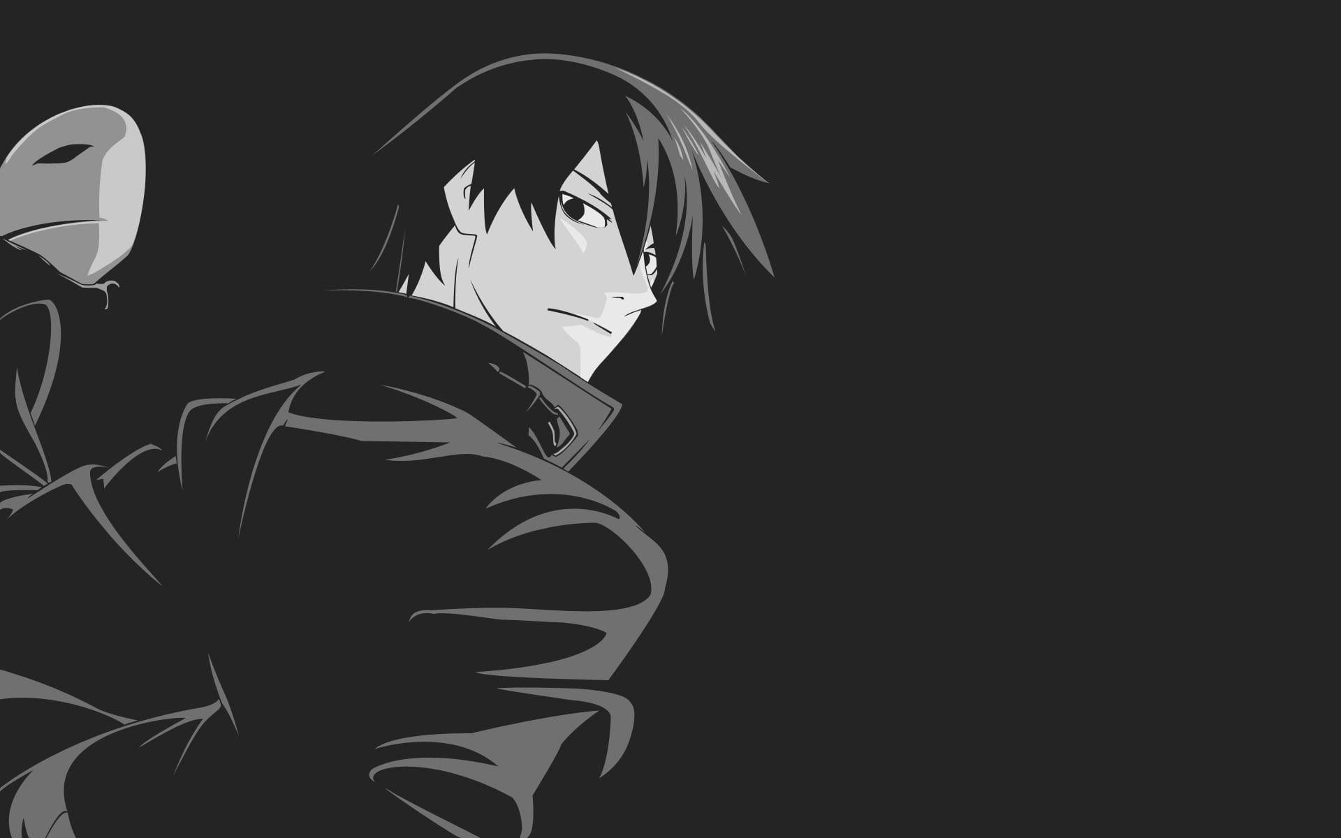 Cool Anime Characters Black And WhiteWallpapers