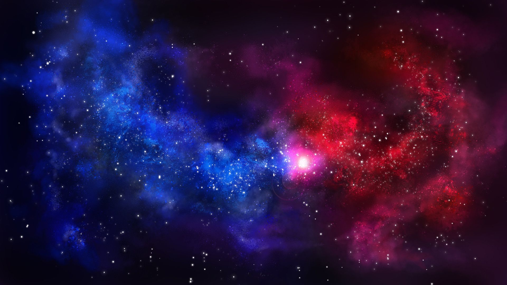 Cool Blue Galaxy Stars Wallpapers