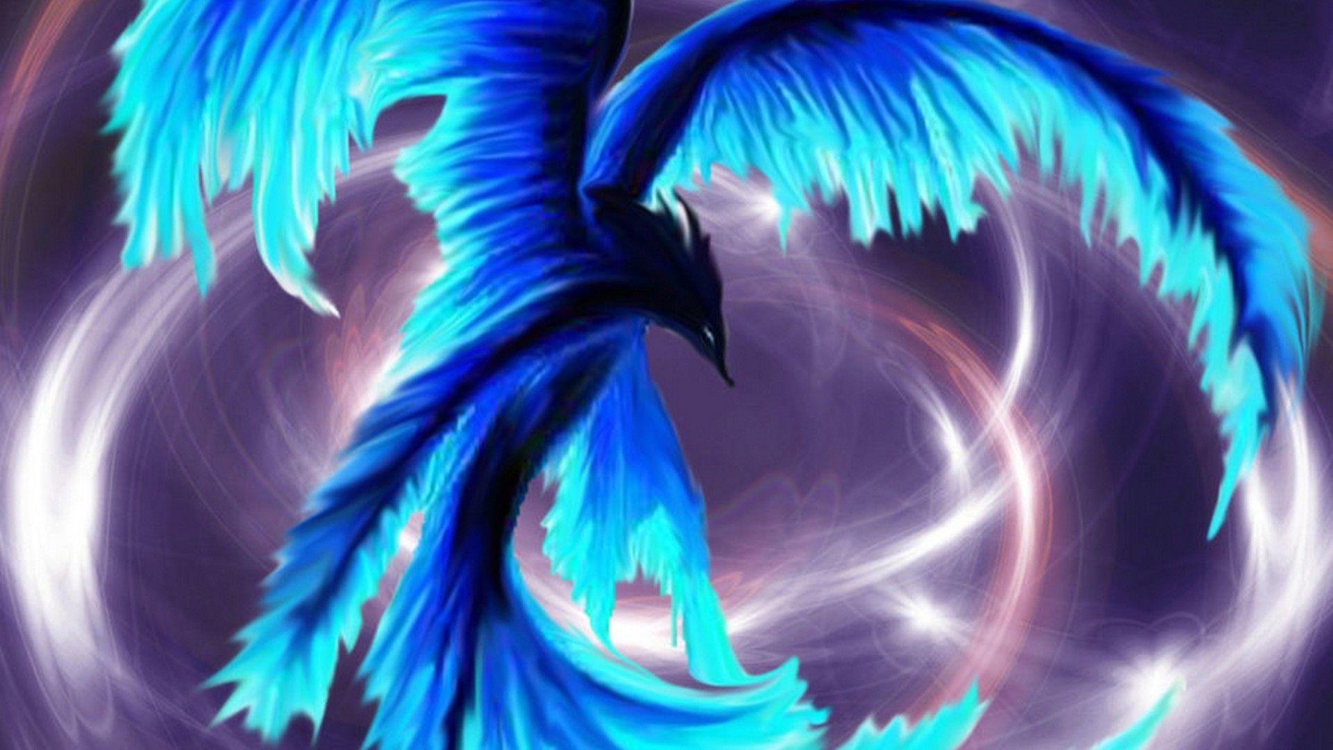 Cool Blue Phoenix Wallpapers
