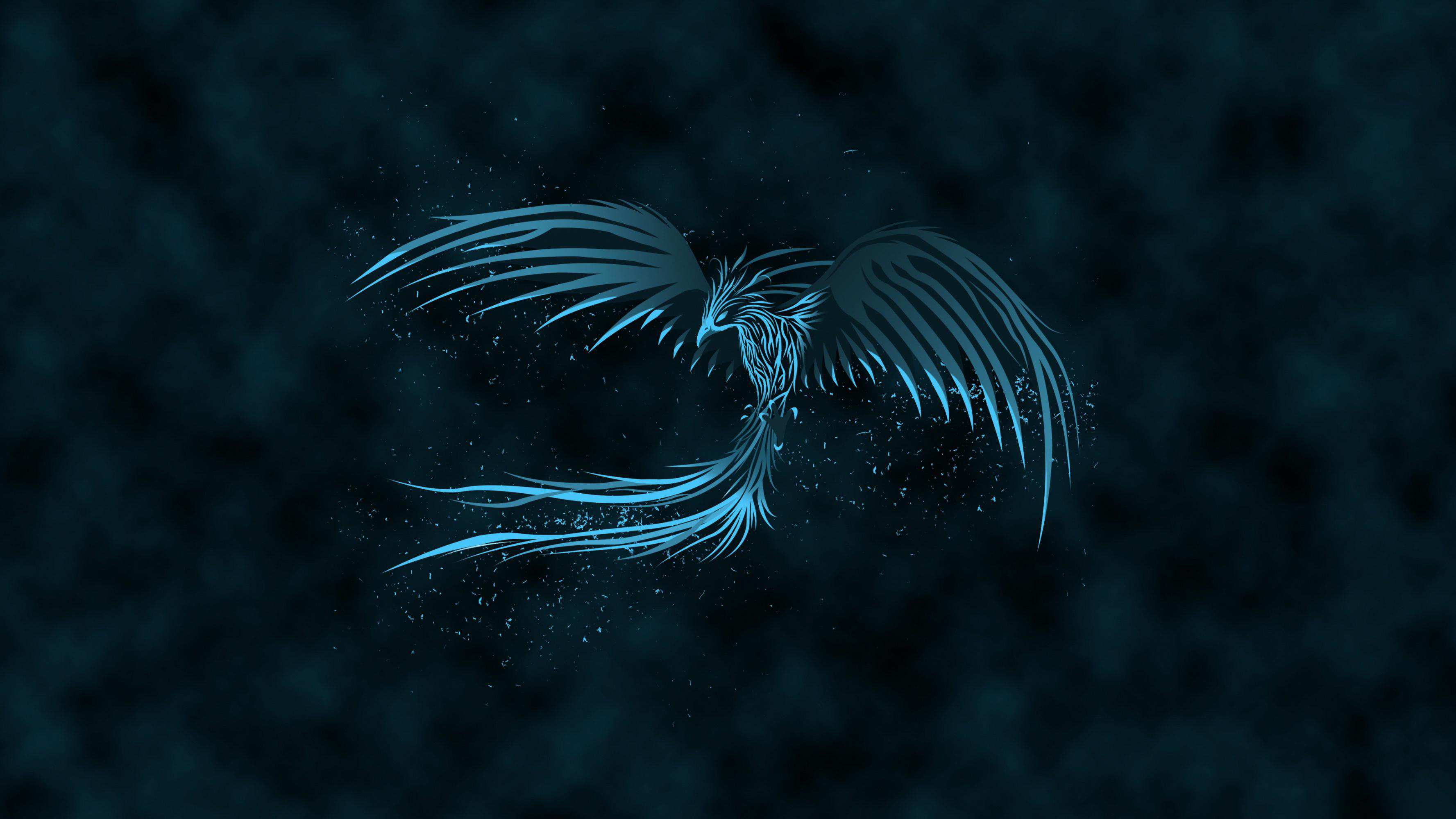 Cool Blue Phoenix Wallpapers