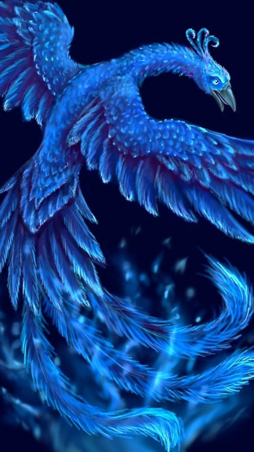 Cool Blue Phoenix Wallpapers