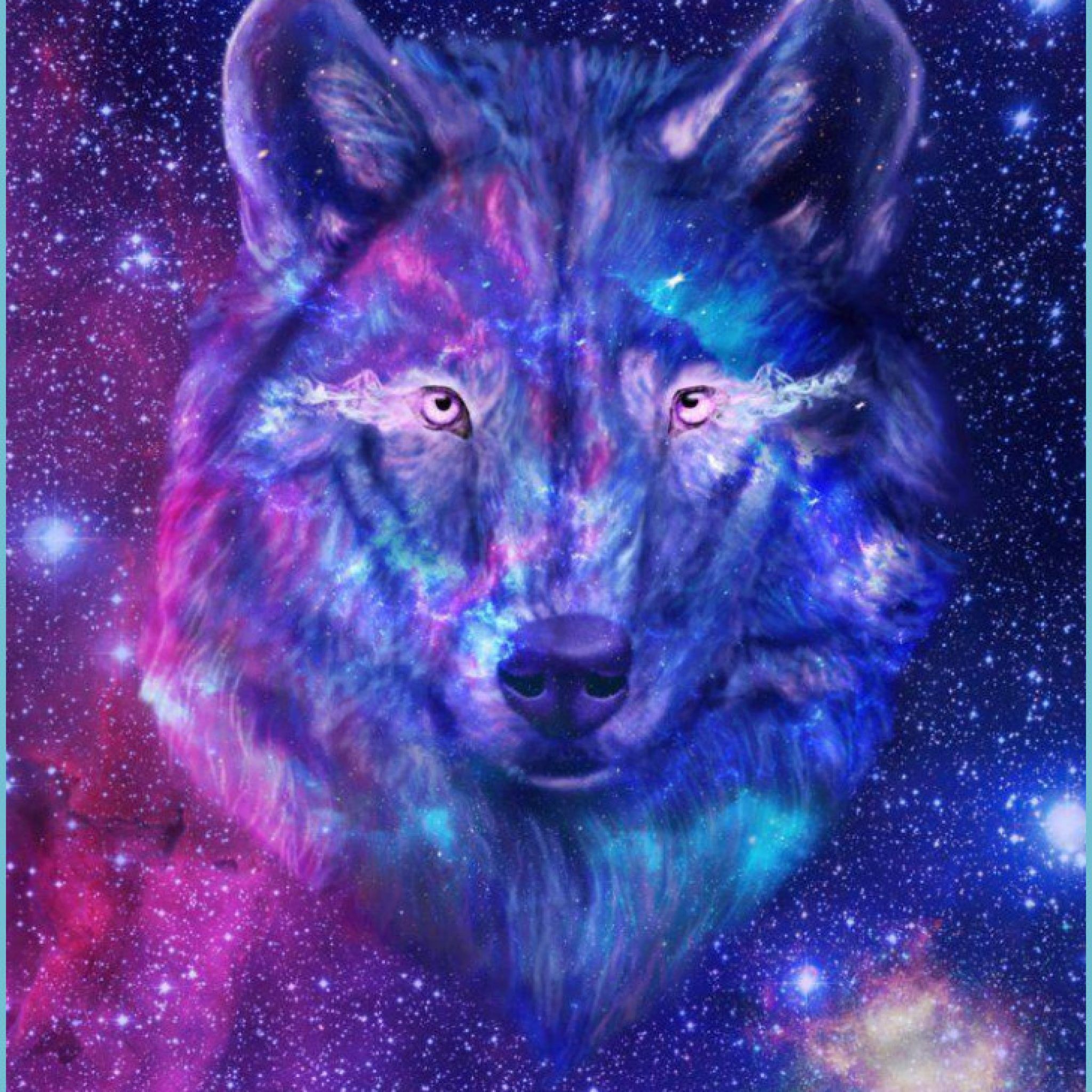 Cool Blue WolfWallpapers