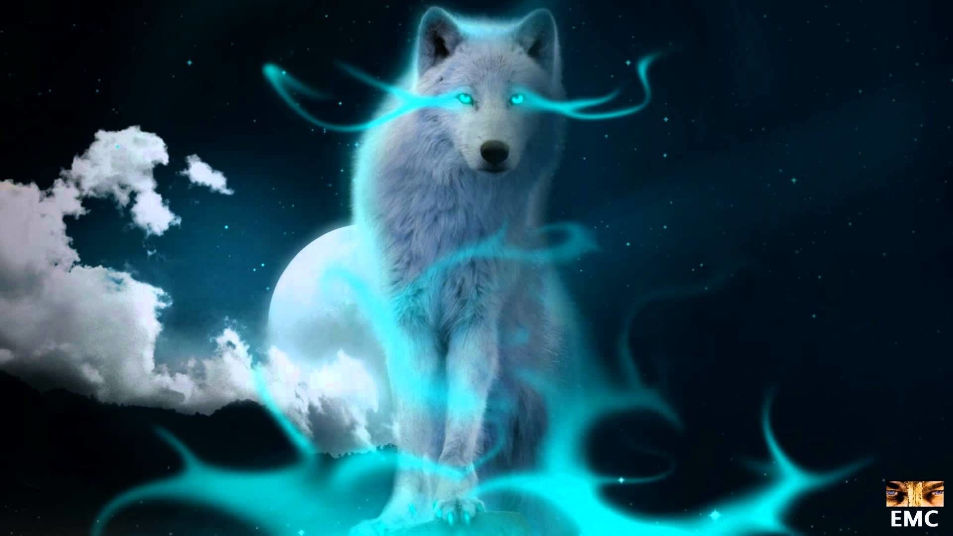 Cool Blue WolfWallpapers