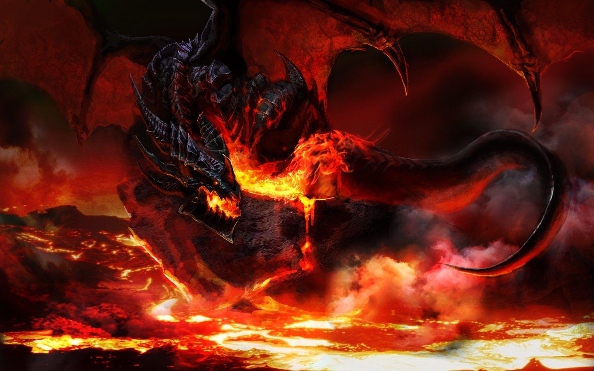 Cool Fire Dragon Wallpapers