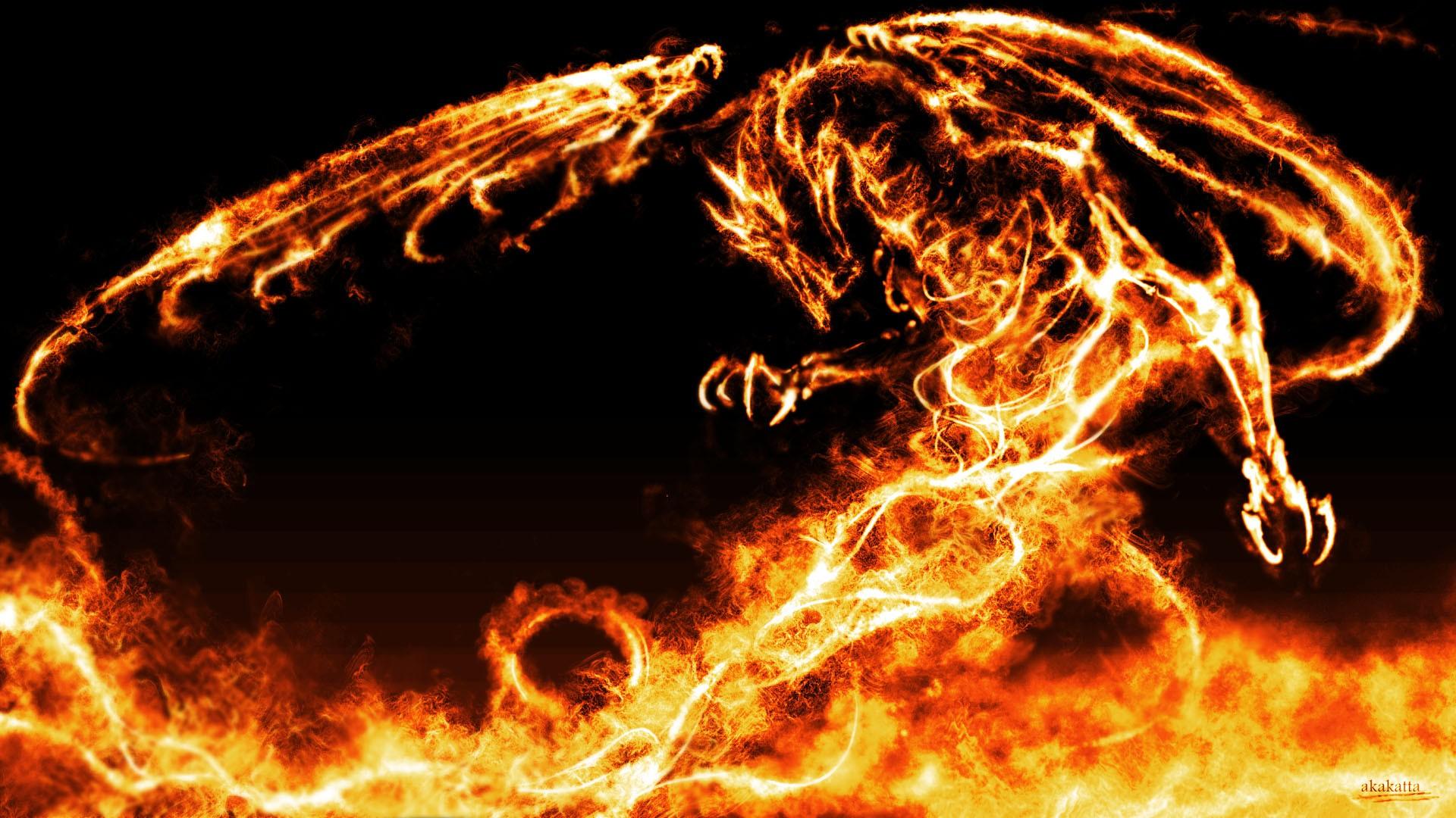 Cool Fire Dragon Wallpapers