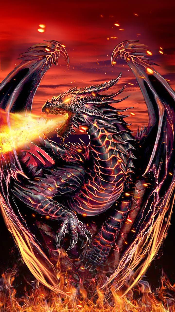 Cool Fire Dragon Wallpapers