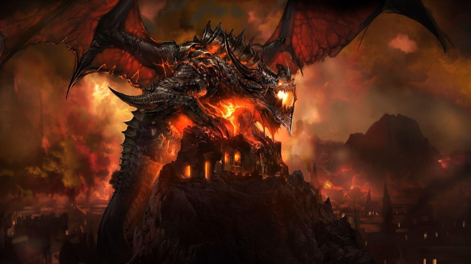 Cool Fire Dragon Wallpapers