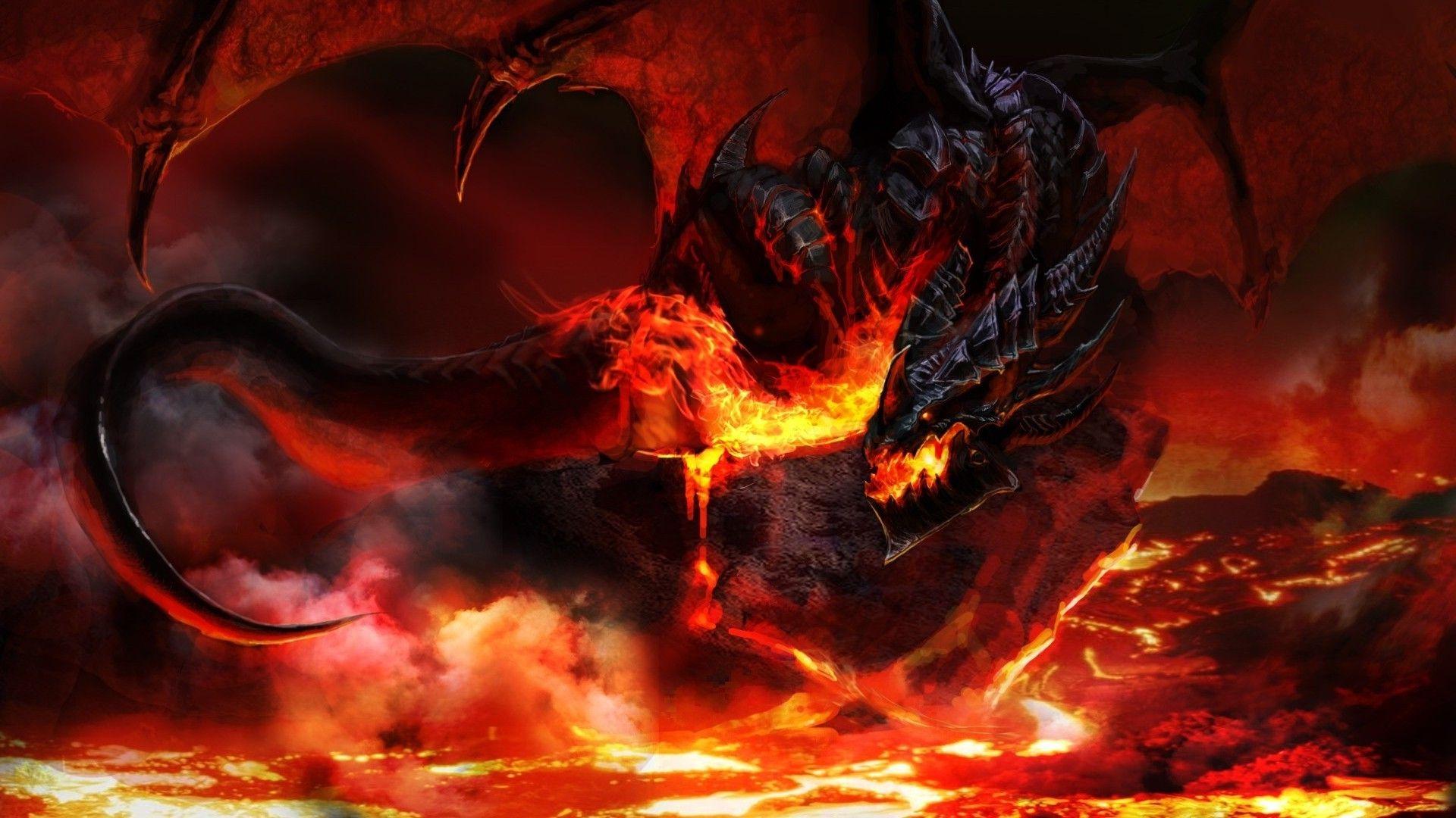 Cool Fire Dragon Wallpapers