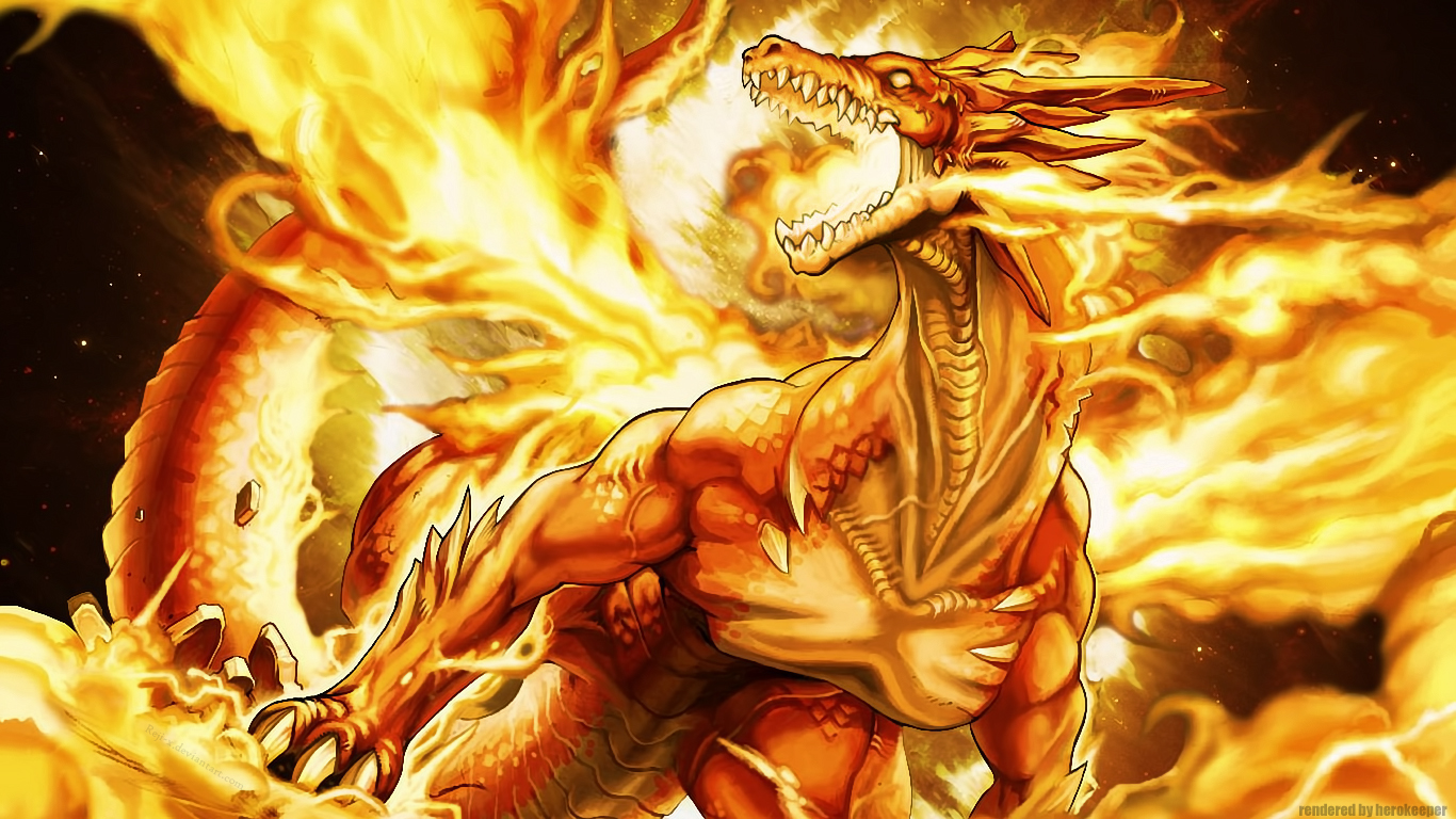 Cool Fire Dragon Wallpapers