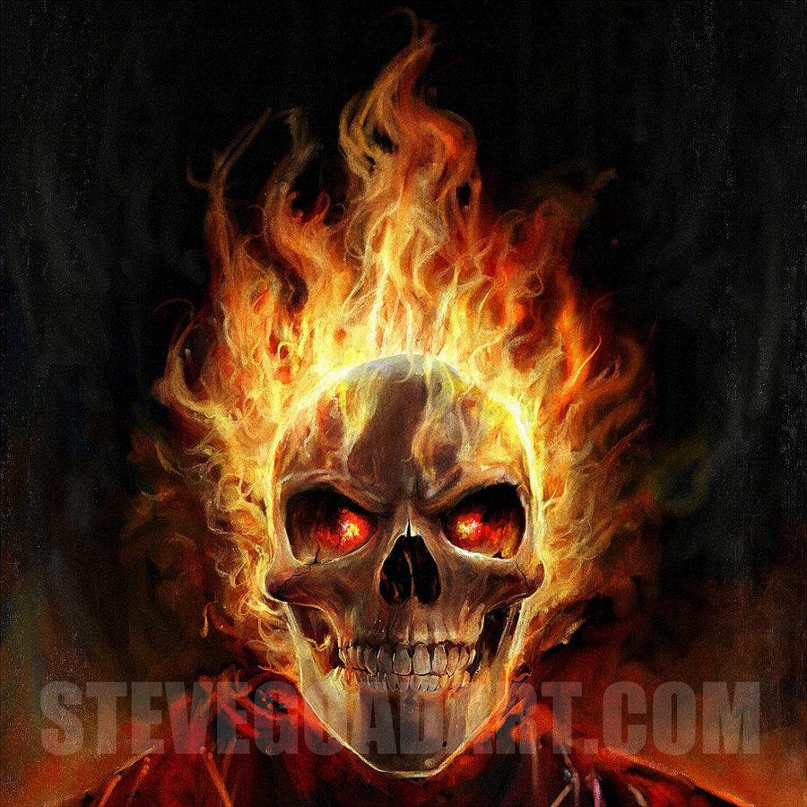 Cool Flaming SkullWallpapers