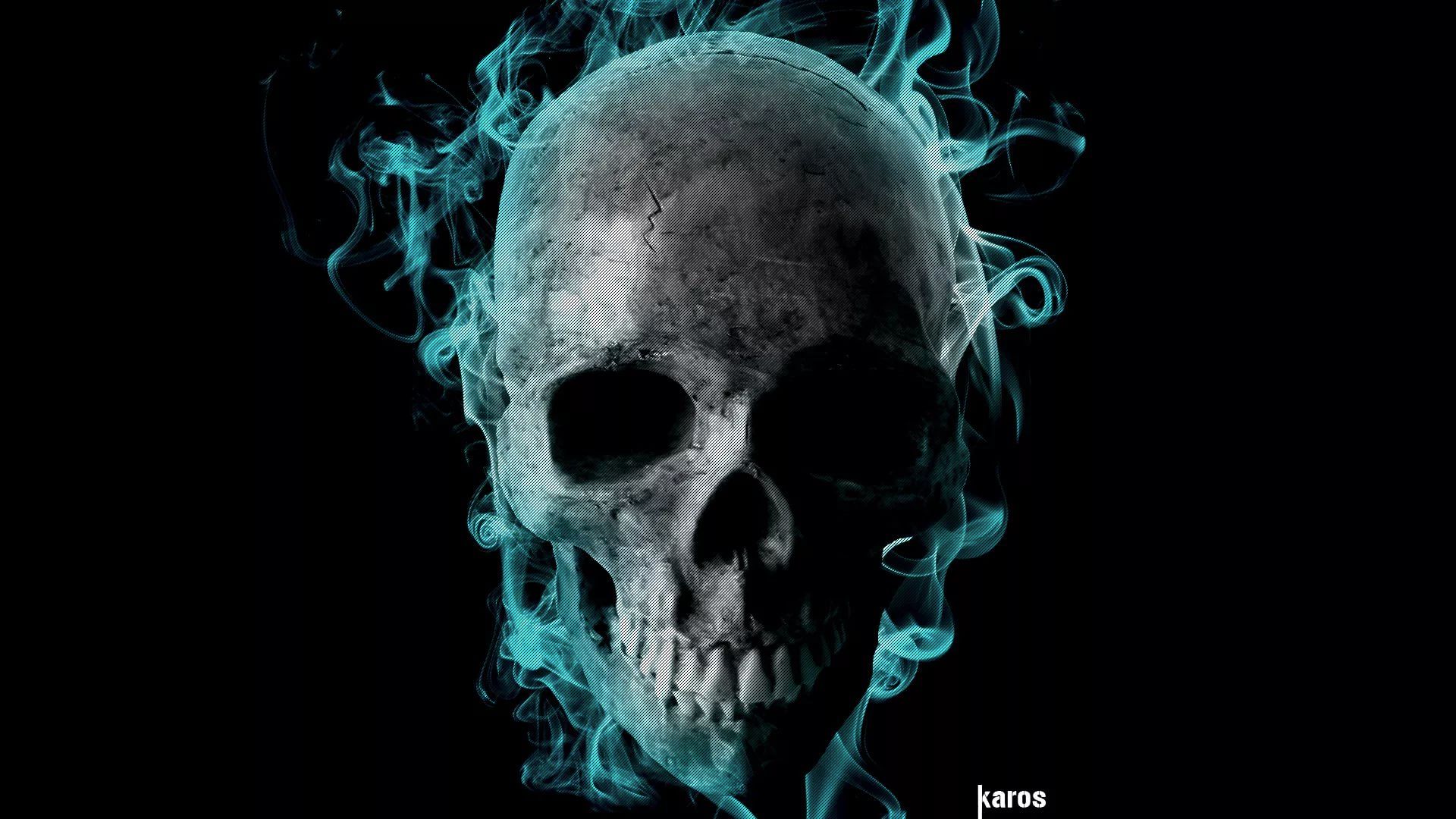 Cool Flaming SkullWallpapers